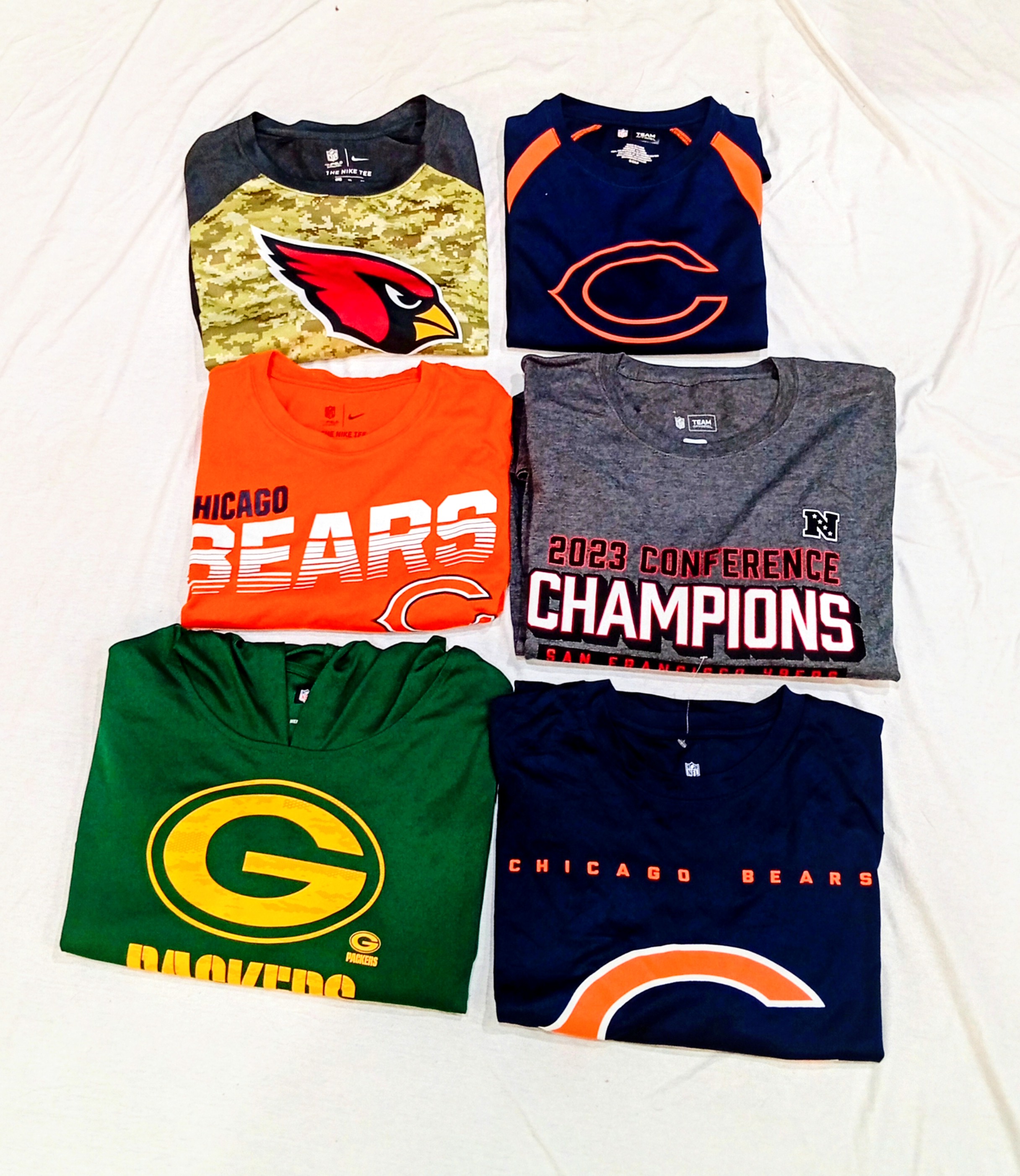 Camiseta de manga longa Nfl