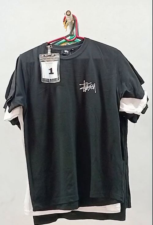 CR-131 Reworked Style Unisex Stussy T-Shirts