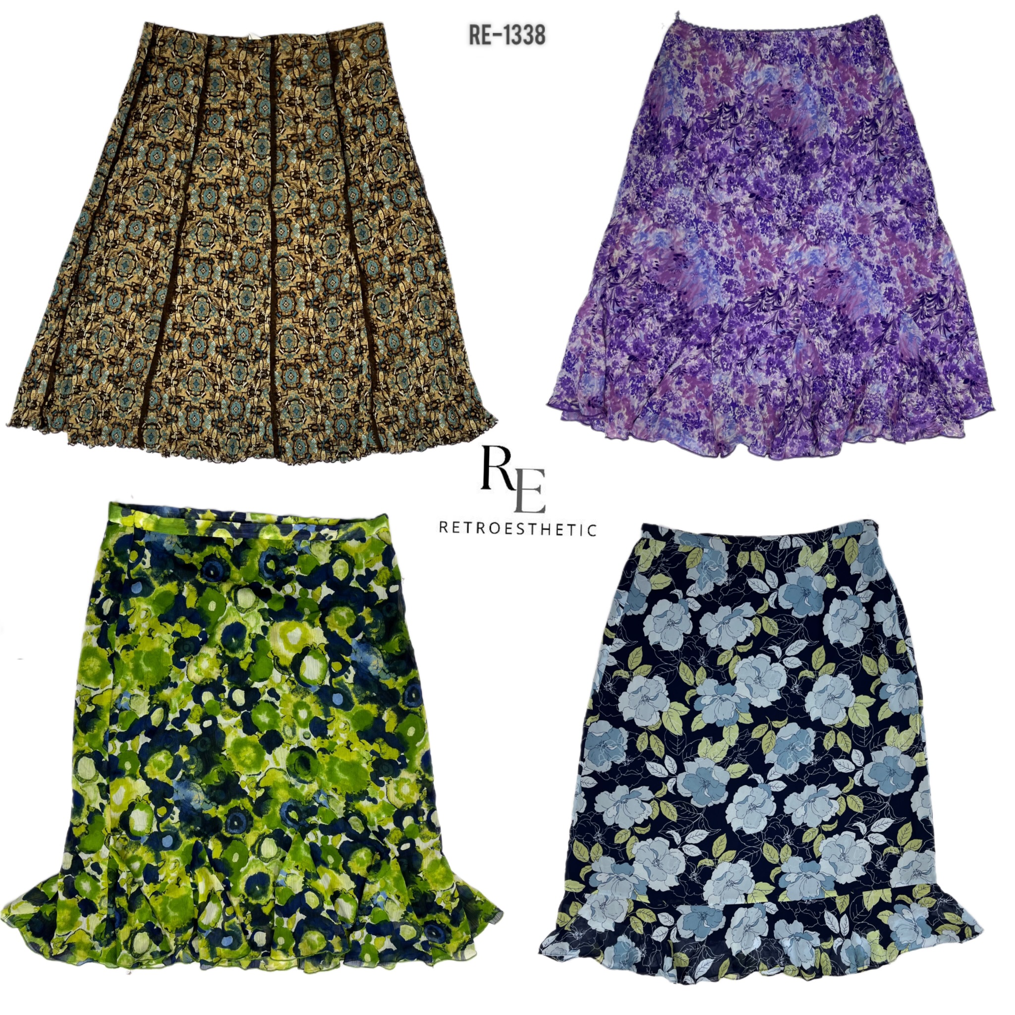 Y2K Pretty Girl Era Poly Skirts (RE-1338)