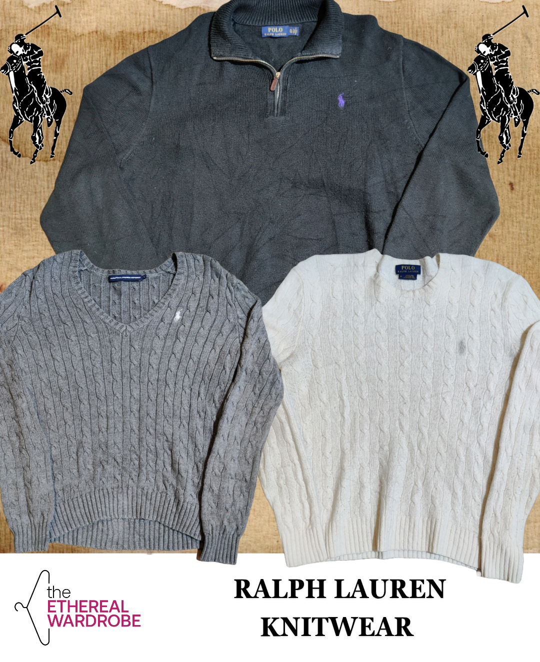 Ralph Lauren Knitwear Bundle of 10 pcs (RN#1238)