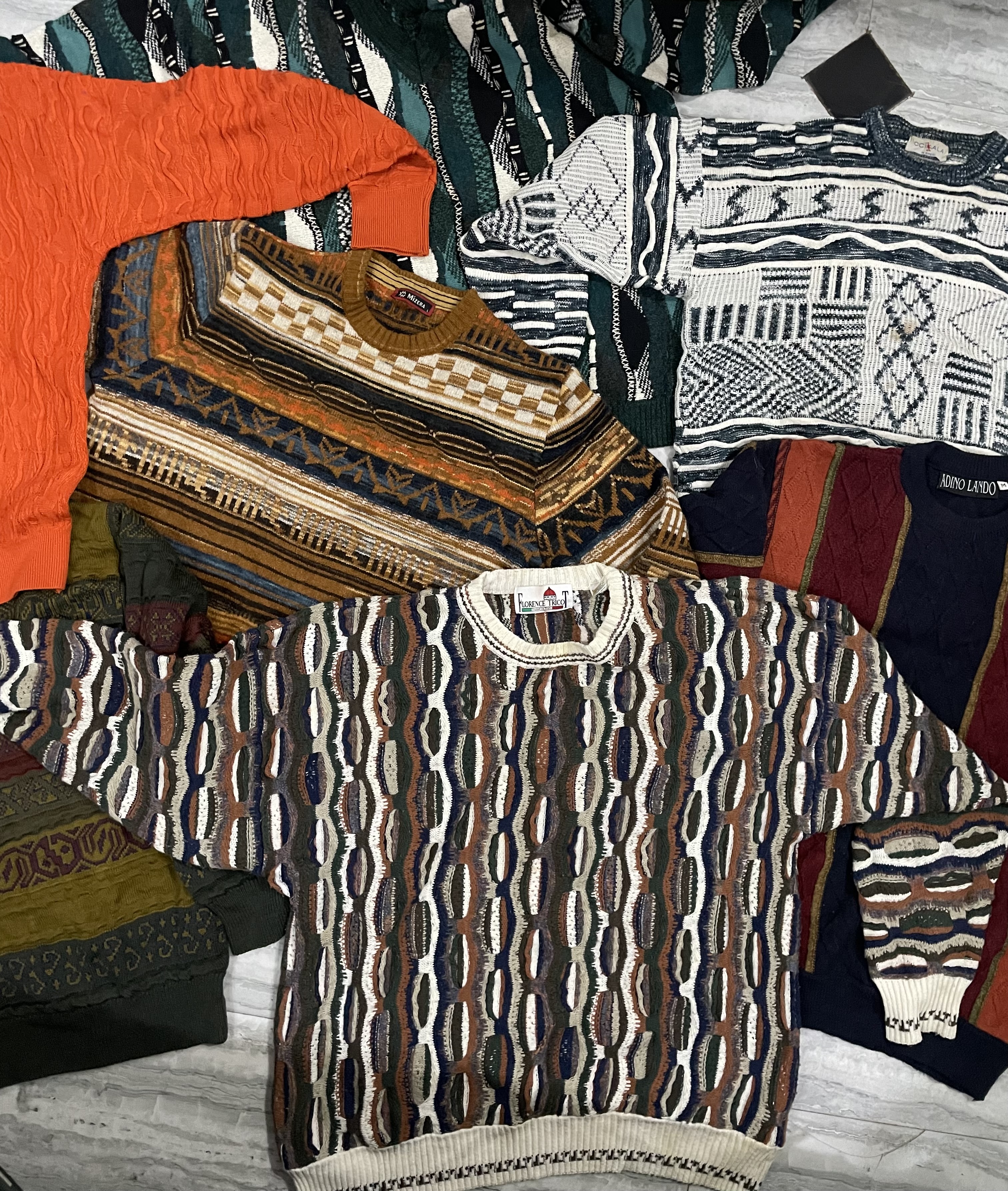 Coogi-Style Sweaters