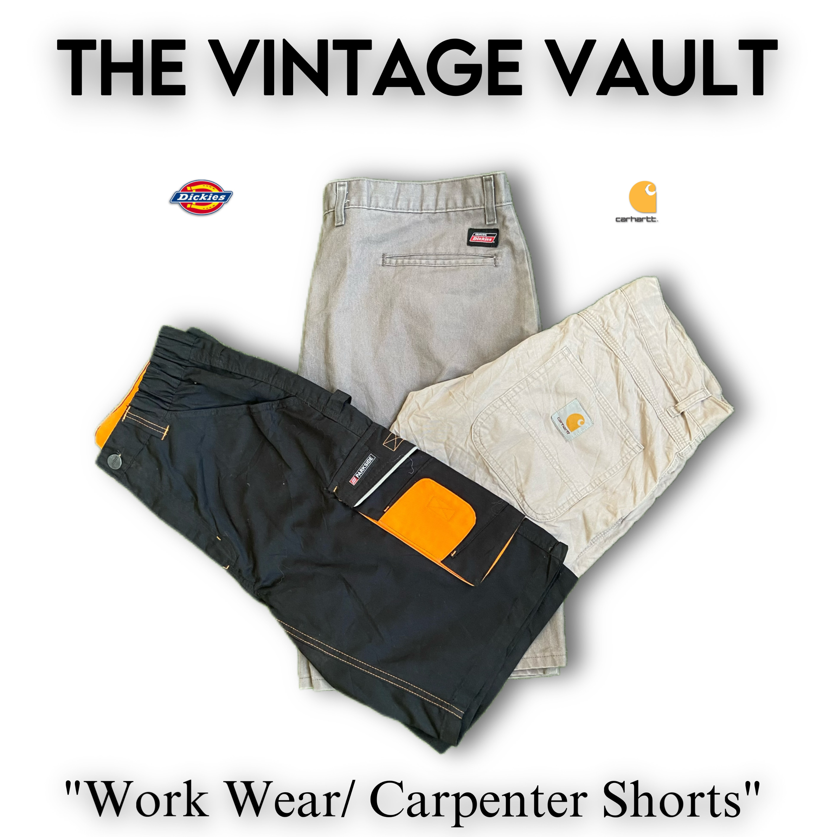 Vêtements de travail/Carpentier incluant Carhartt, Dickies et d'autres.