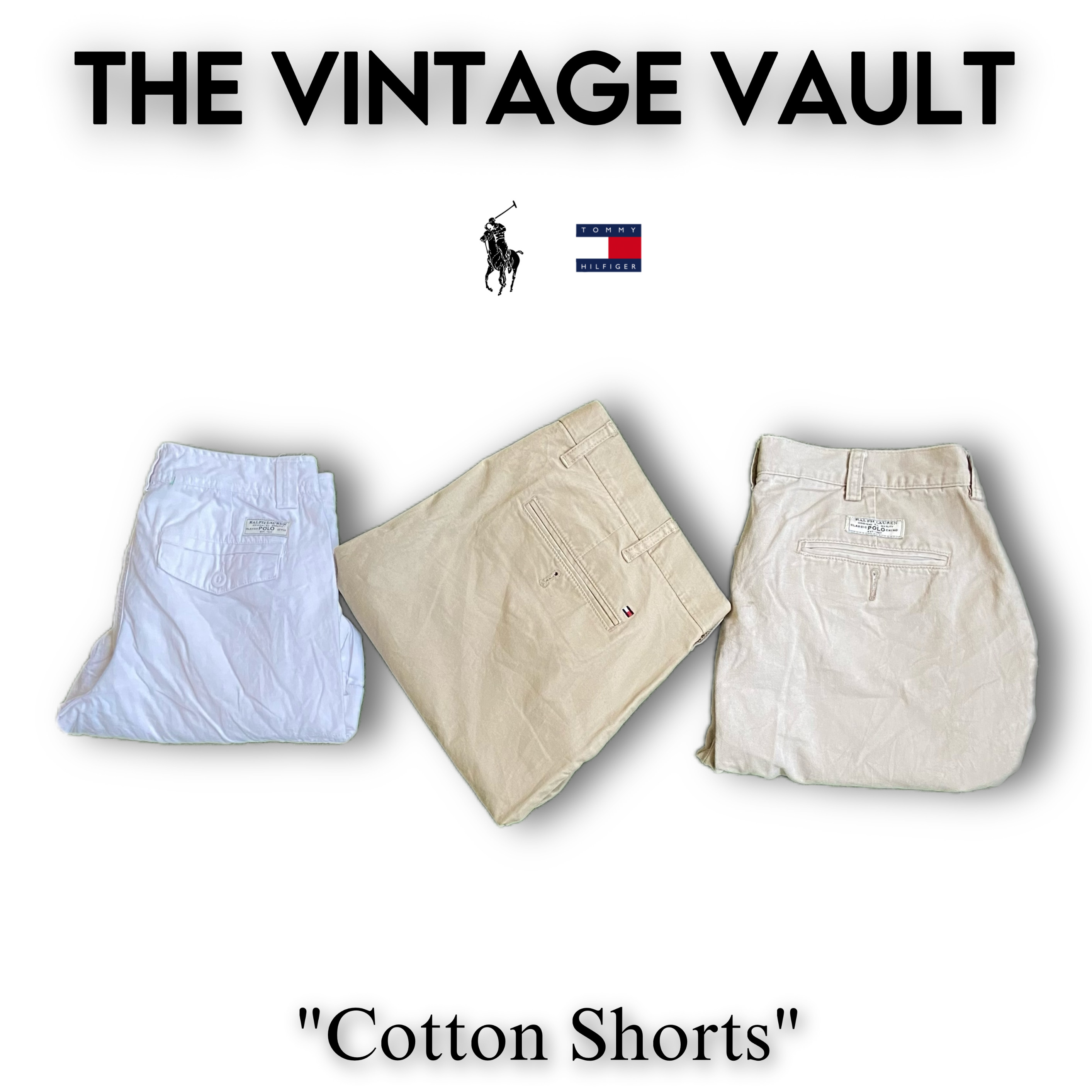 Polo Tommy Cotton Shorts - 10 pcs