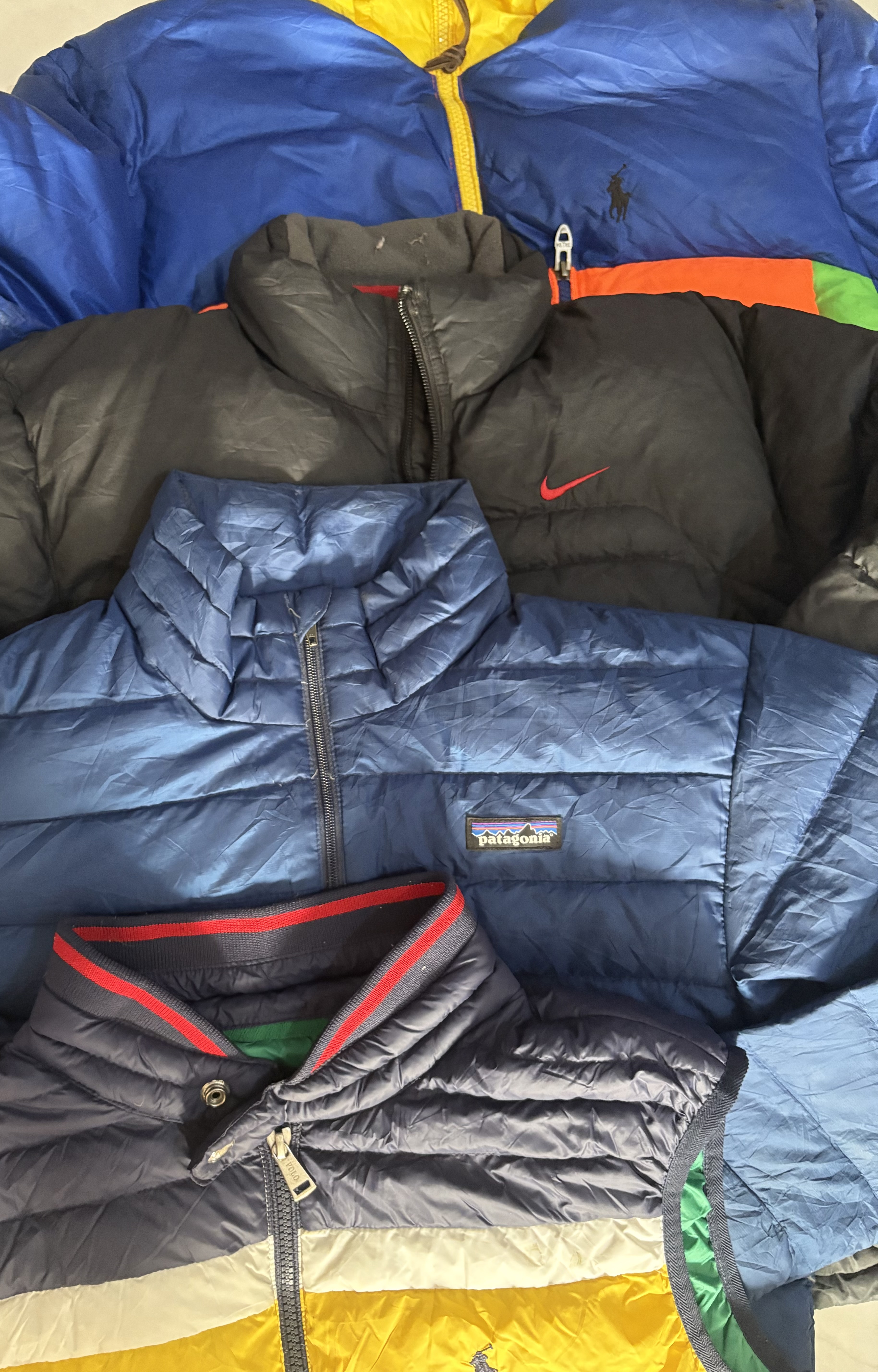 Giubbotti Puffer con Marchio