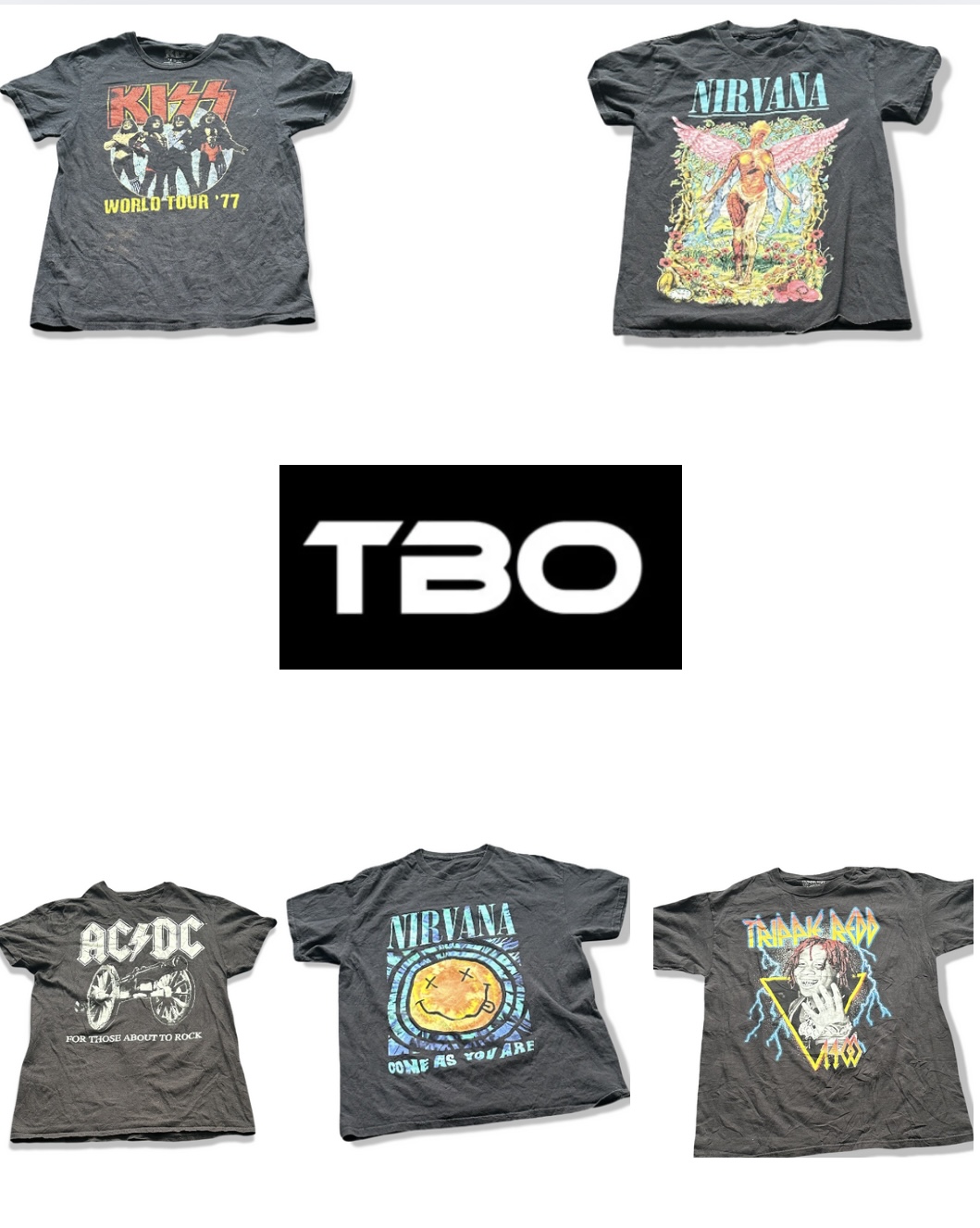 Music printed t-shirts