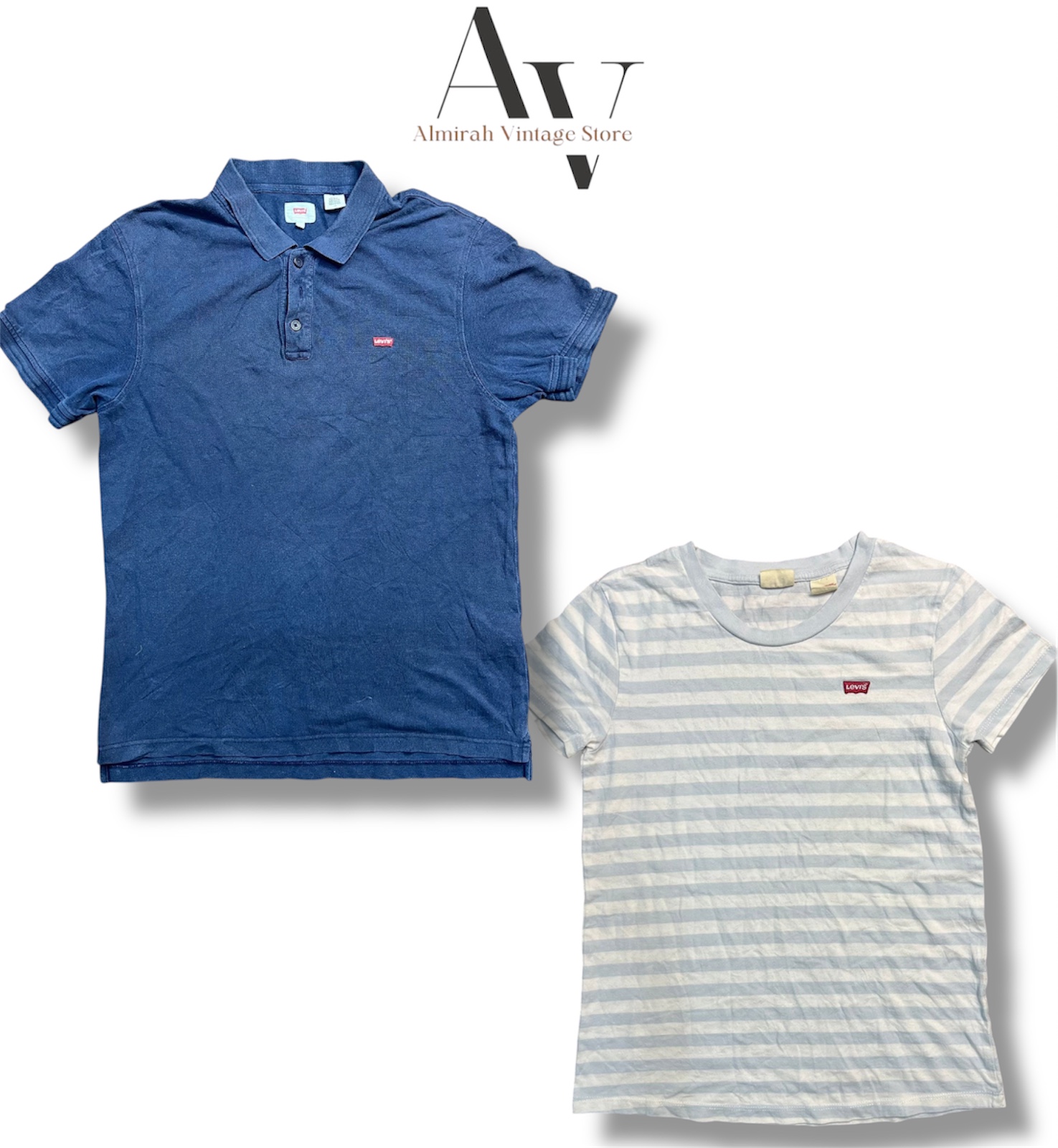 Levis polo and printed t shirts