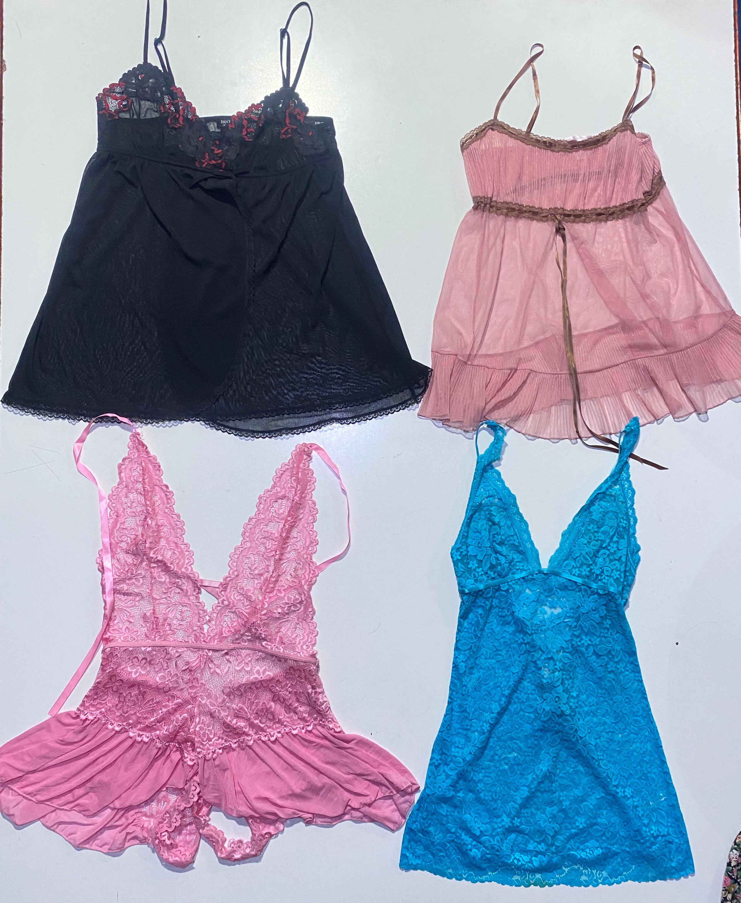 Y2K camisones de spaghetti 10 pcs