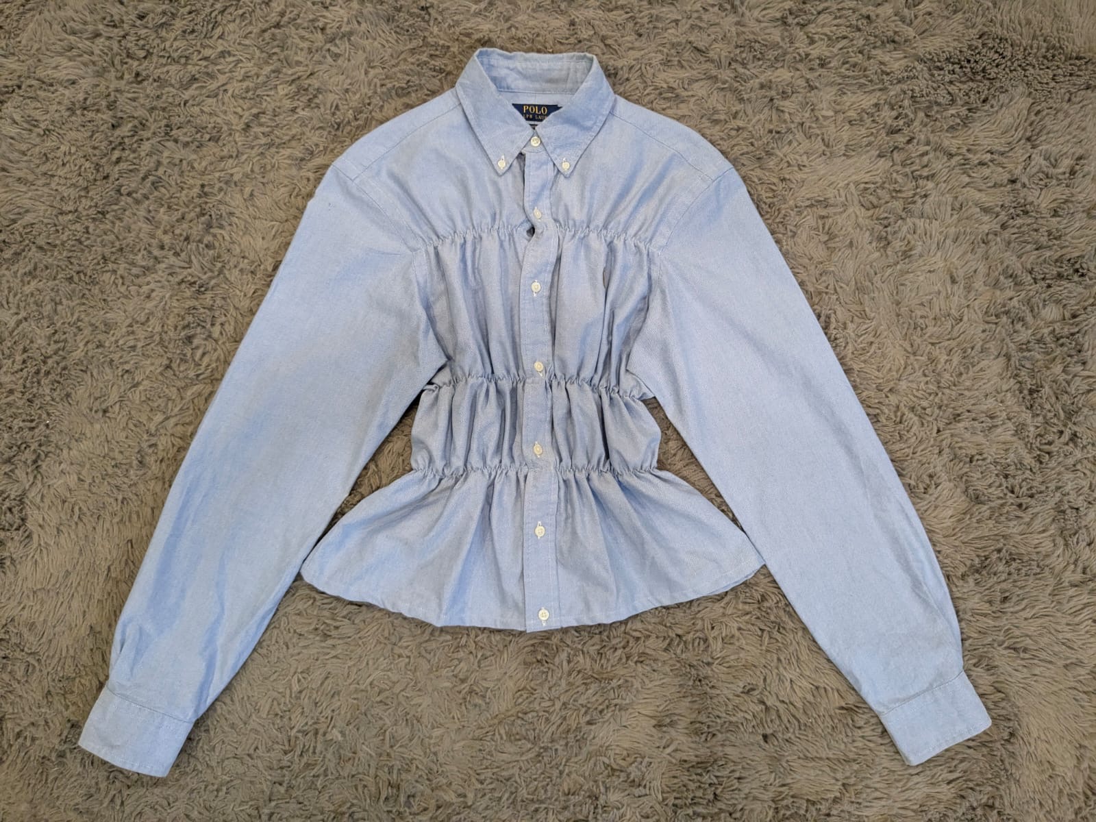 Reworked Scrunched Branded Top (RW)