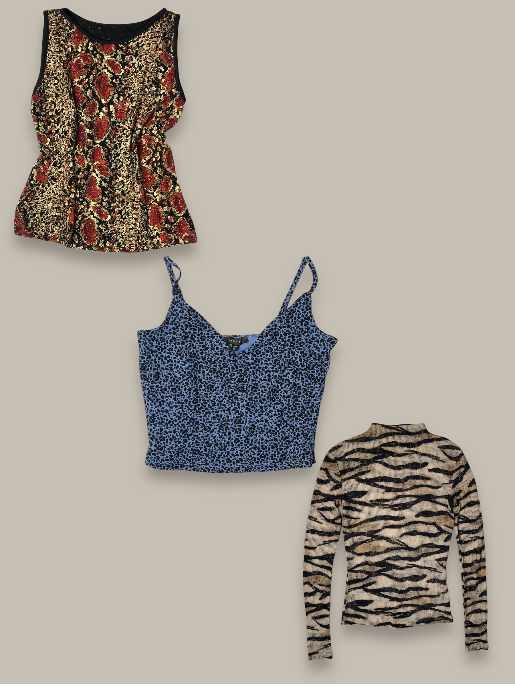 The Y2K Mob Vibe Tops and Camisole S-1155