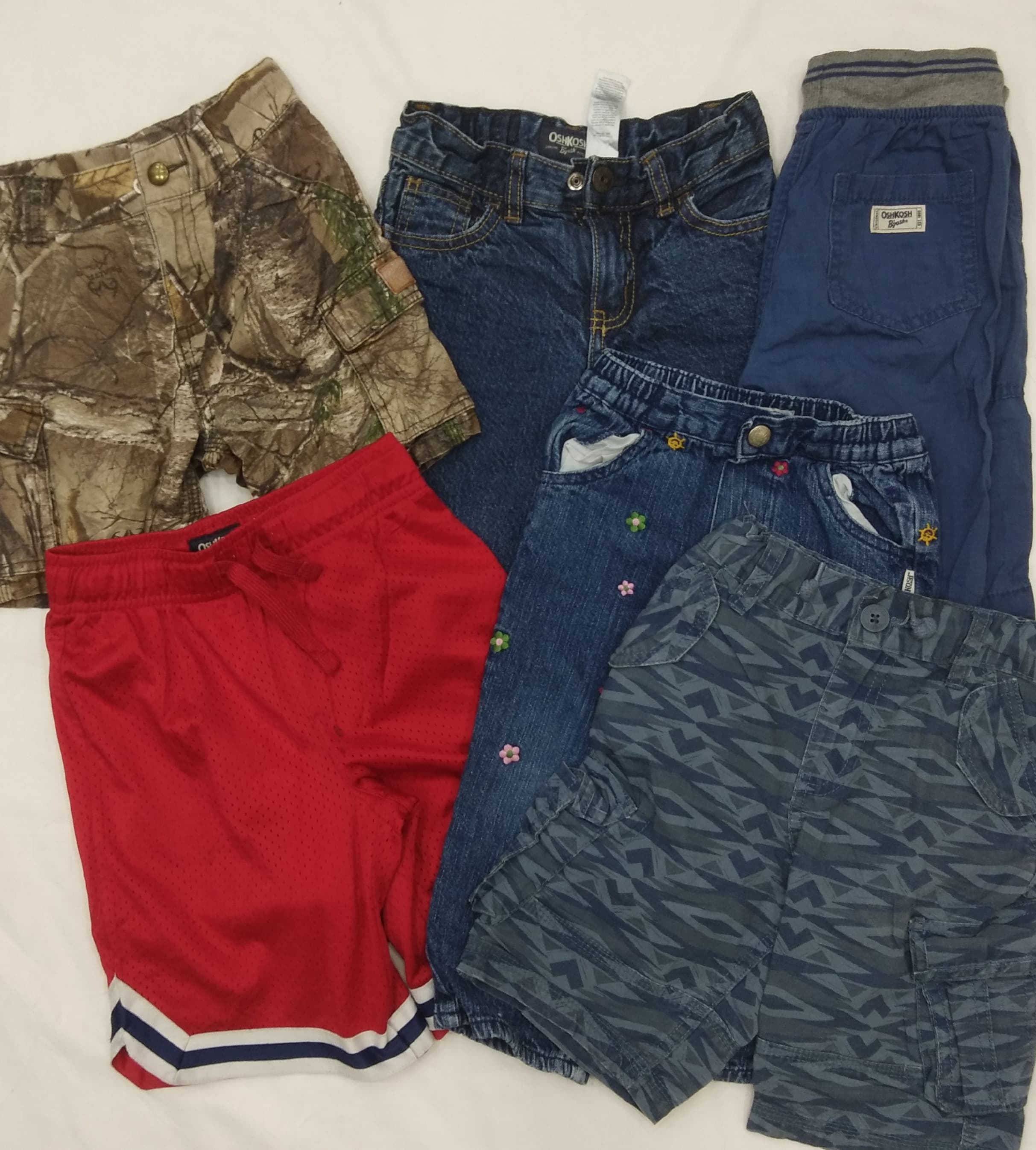ZH0142 OshKosh Kids Pant Mix - 15 Pcs