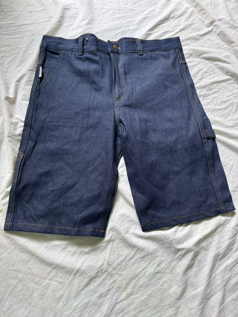 Rework Style Carhartt Blaue Denim Shorts.