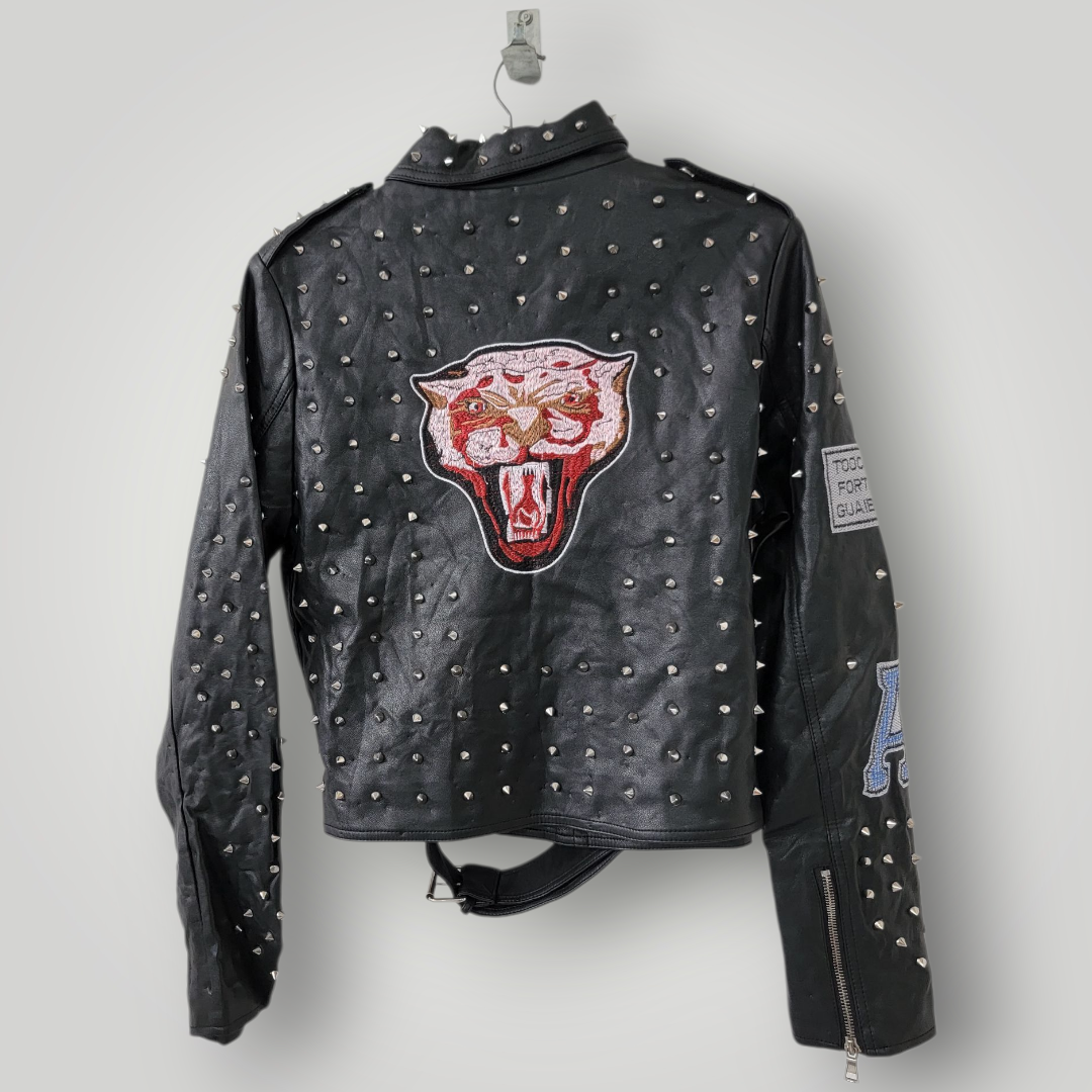 Imitation leather jacket (AB 025)