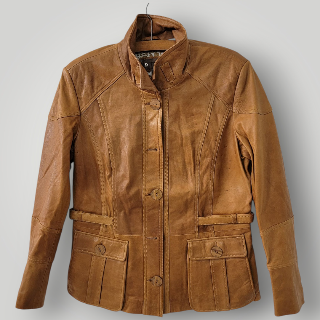 Imitation leather jacket (AB 025)