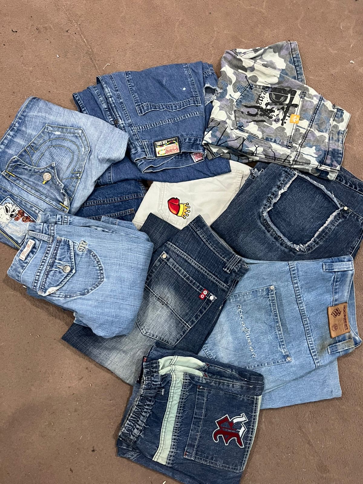 Baggy pants and shorts