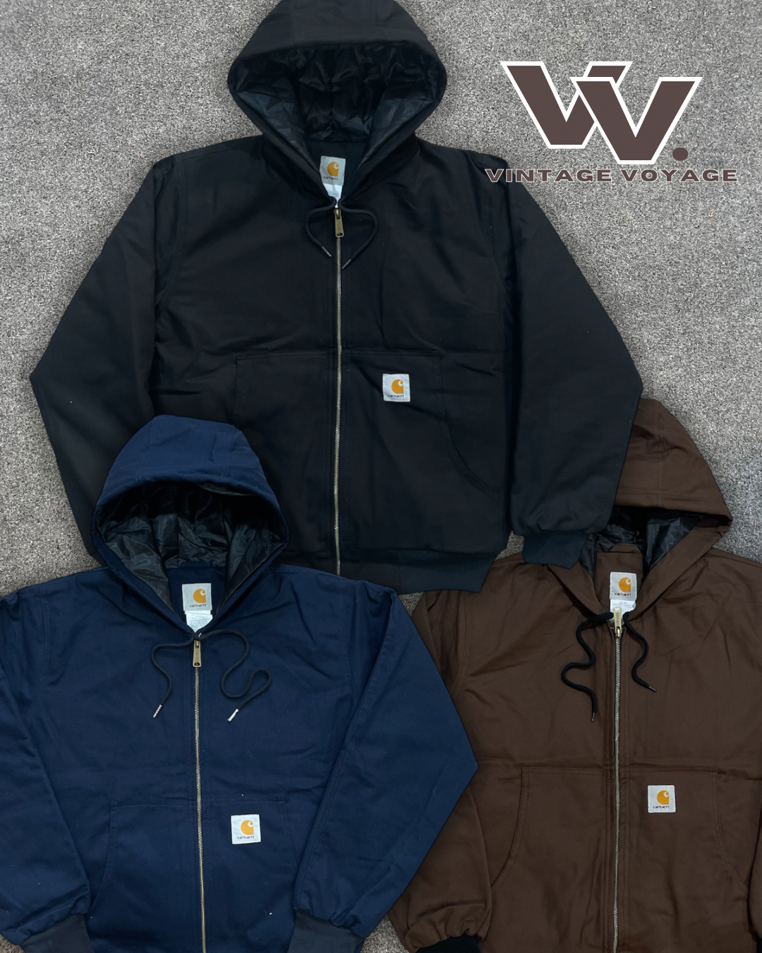 Vestes à capuche style rework Carhartt #16625