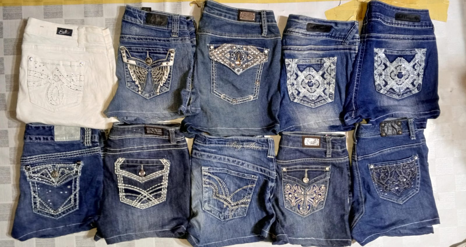 WALLFLOWER AND OTHER BRAND MINI MICRO SHORTS (MR621)