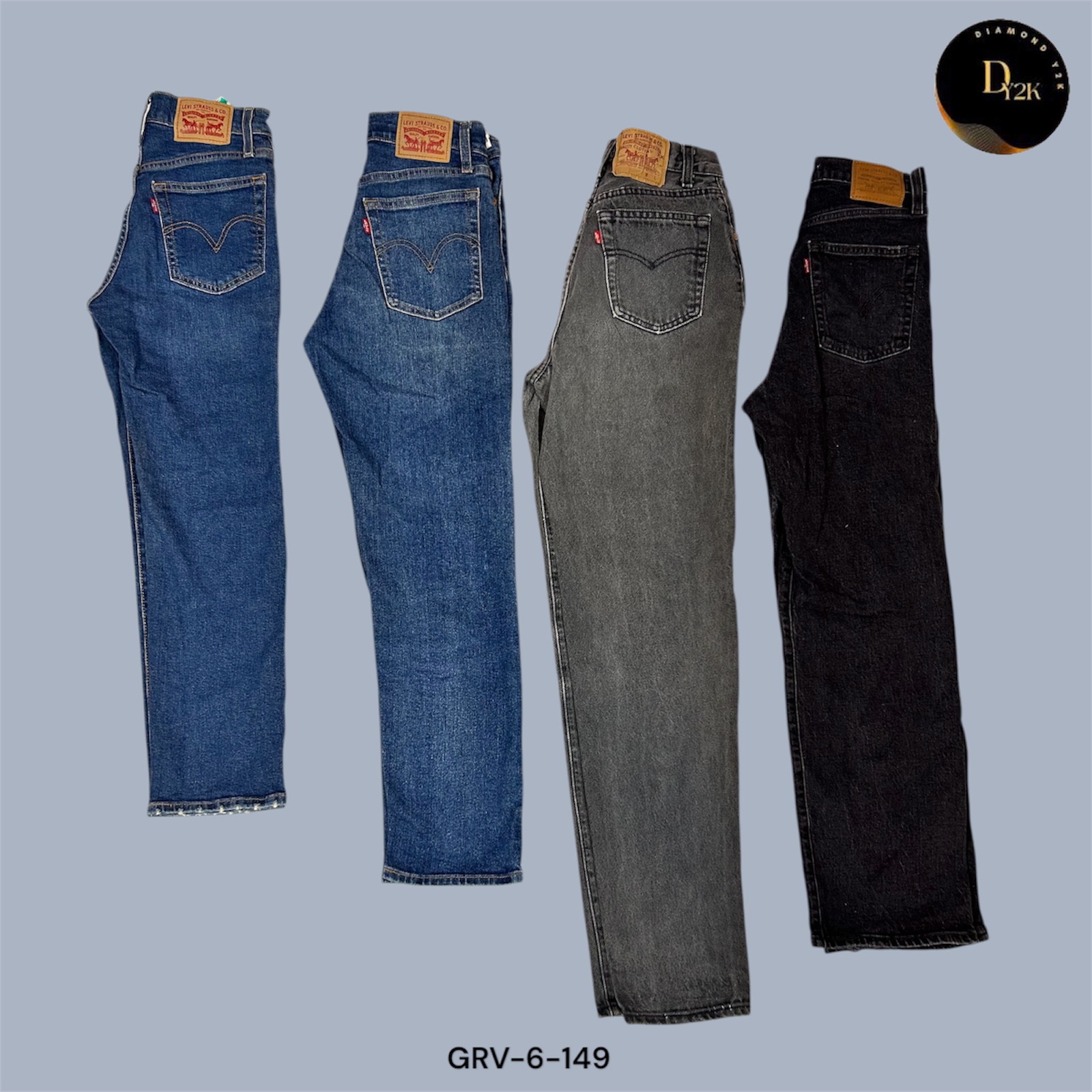 Y2K Levi’s Skinny + Straight | Timeless Denim Duo (GRV-6-149)