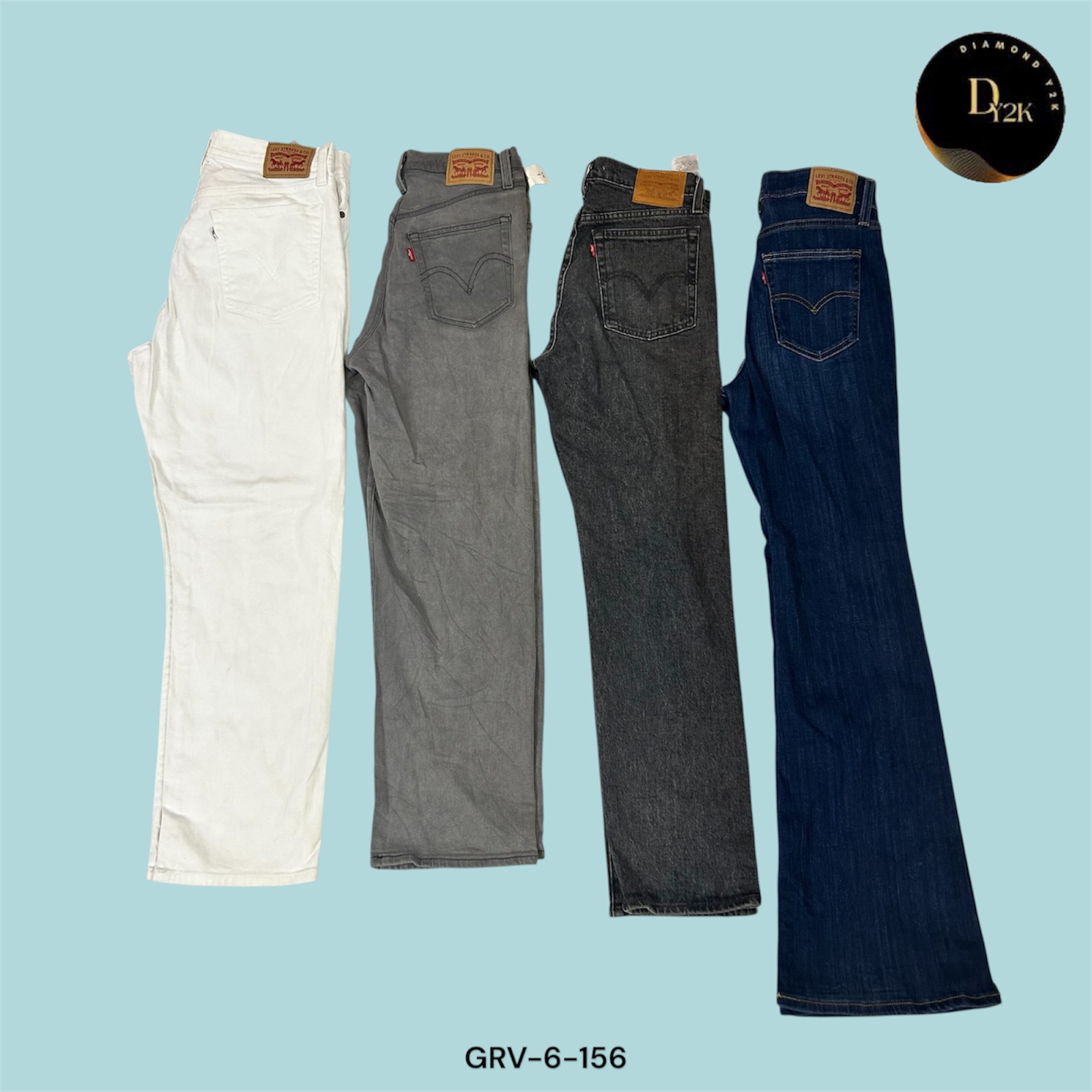 Y2K Levi’s Jeans Bundle | Straight, Skinny & Flared Legends  (GRV-6-156)