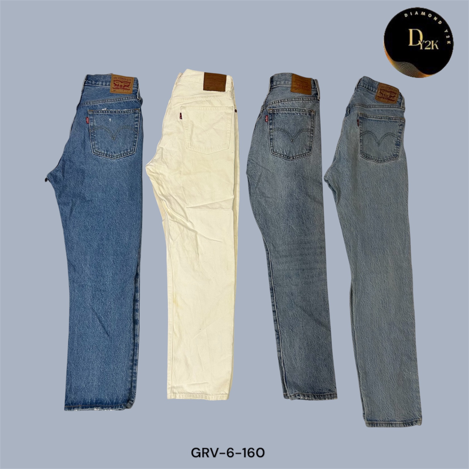 Y2K Levi’s Denim Bundle | Classic Straight to Flared Fits (GRV-6-160)