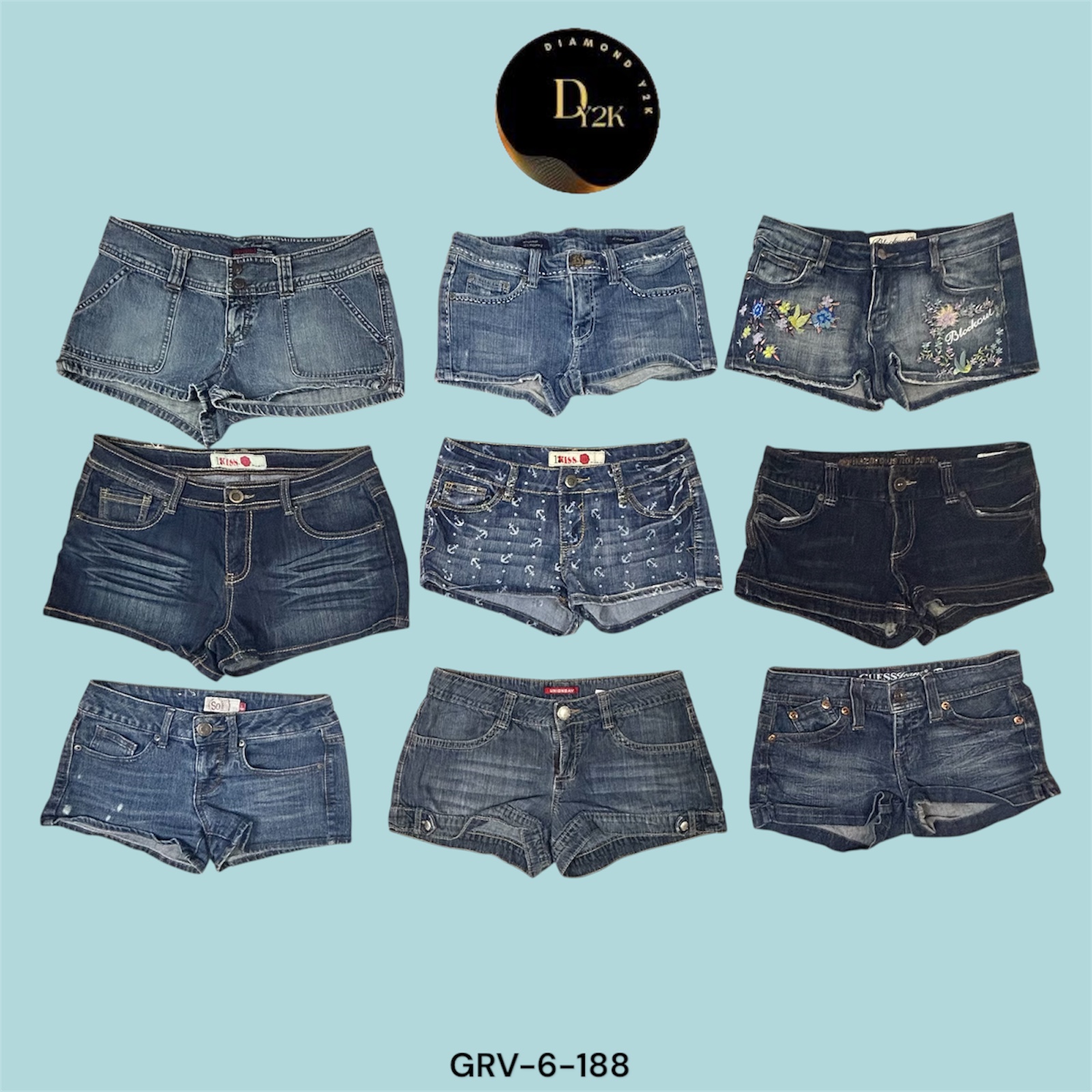 Y2K Mini Blues | Denim Dreams from the 2000s (GRV-6-188)