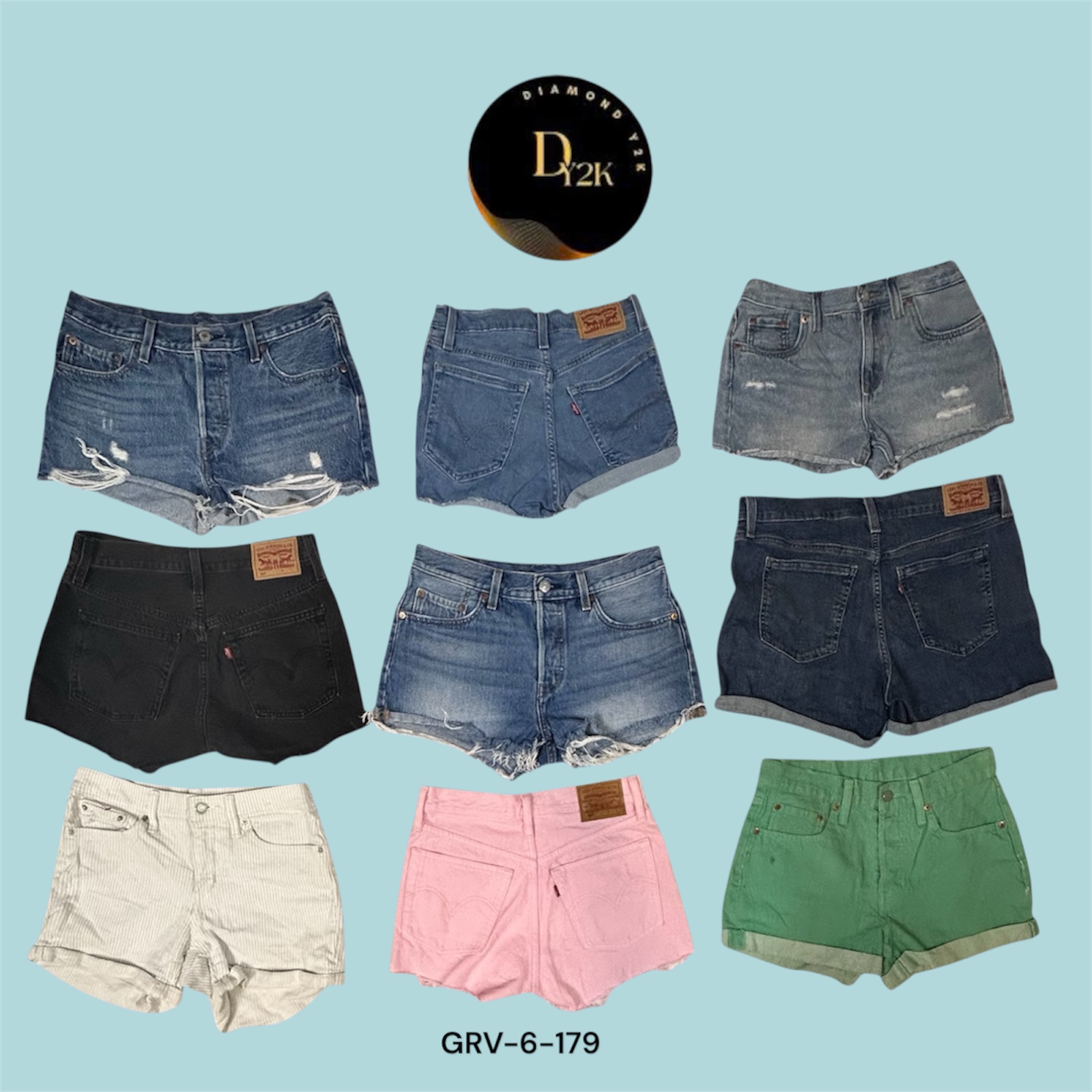 Retro Levi’s Y2K Shorts | Timeless Denim Vibe (GRV-6-179)