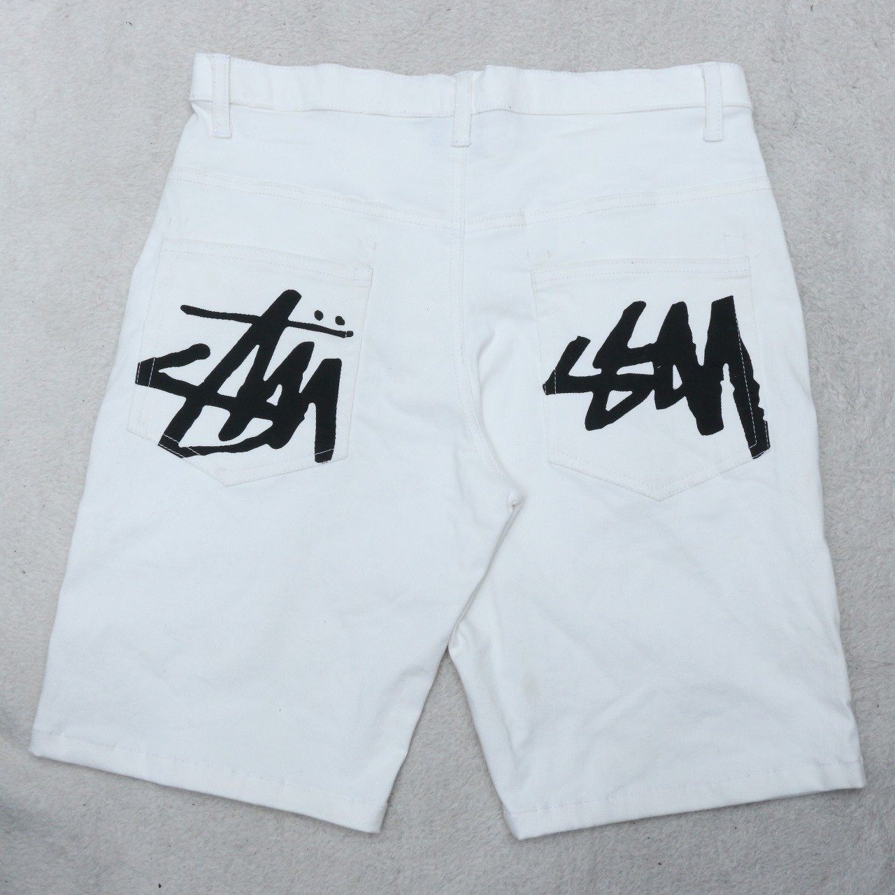 CR-146 Estilo Reformulado Shorts Masculinos Stussy Impressos