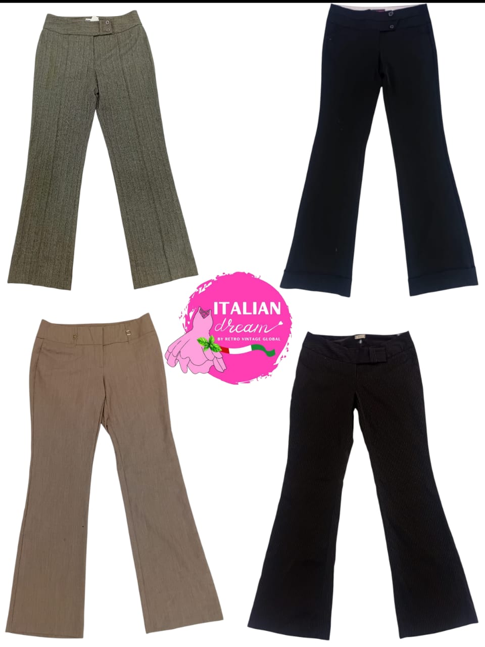 Y2k premium poly pants