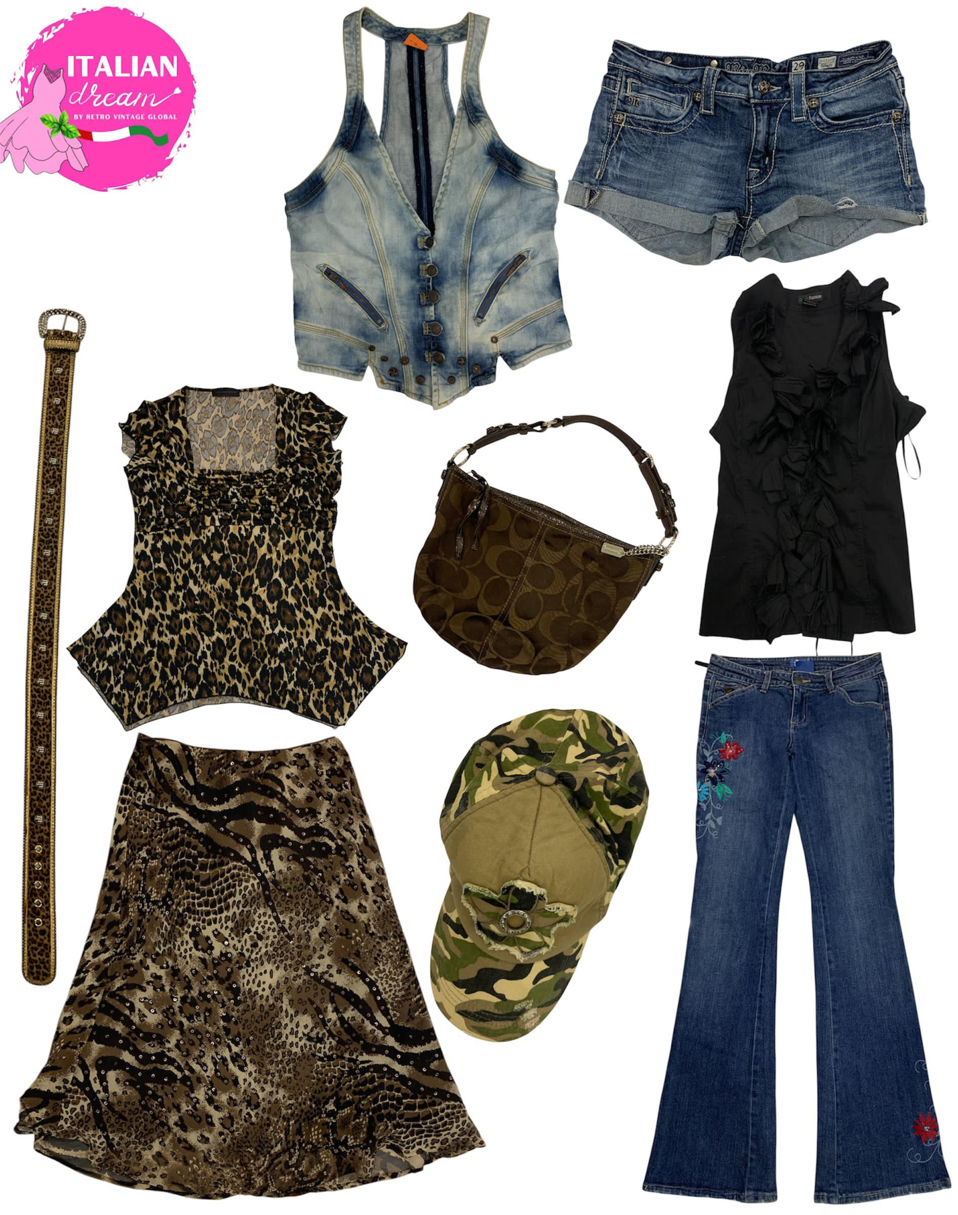 Y2K Boho-Core Mischpaket