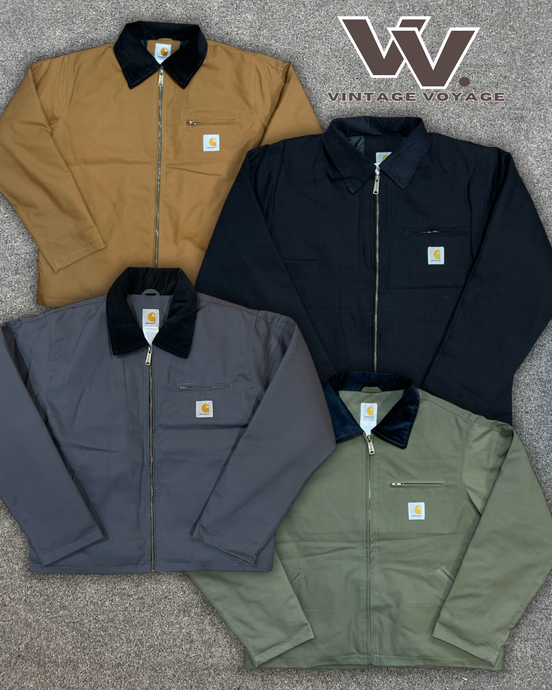 Carhartt Rework Style Detroit Jacken #18625