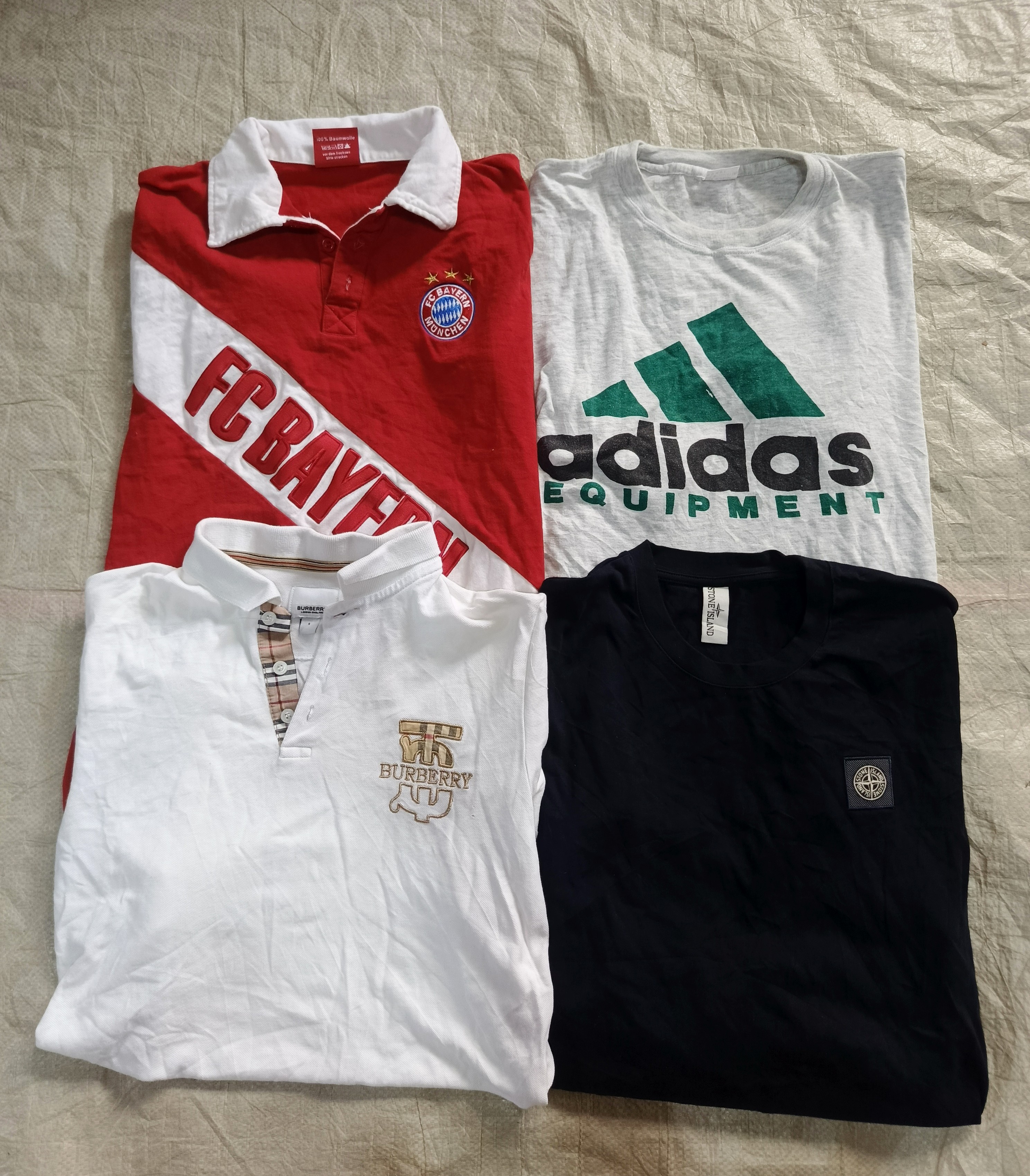ストーンアイランドとヴィンテージミックスTシャツ