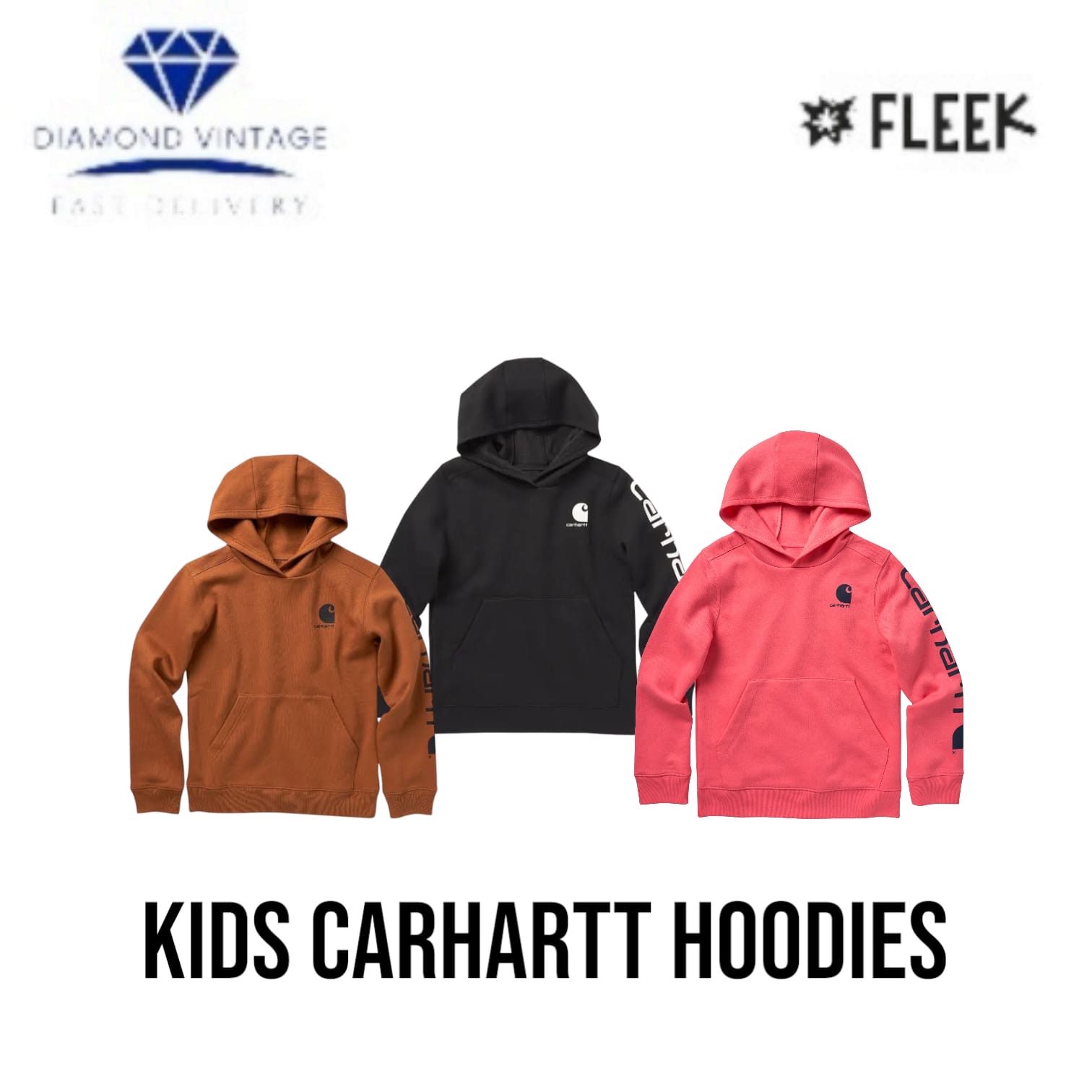 Kids Carhartt hoodie (DV -6 - 202)