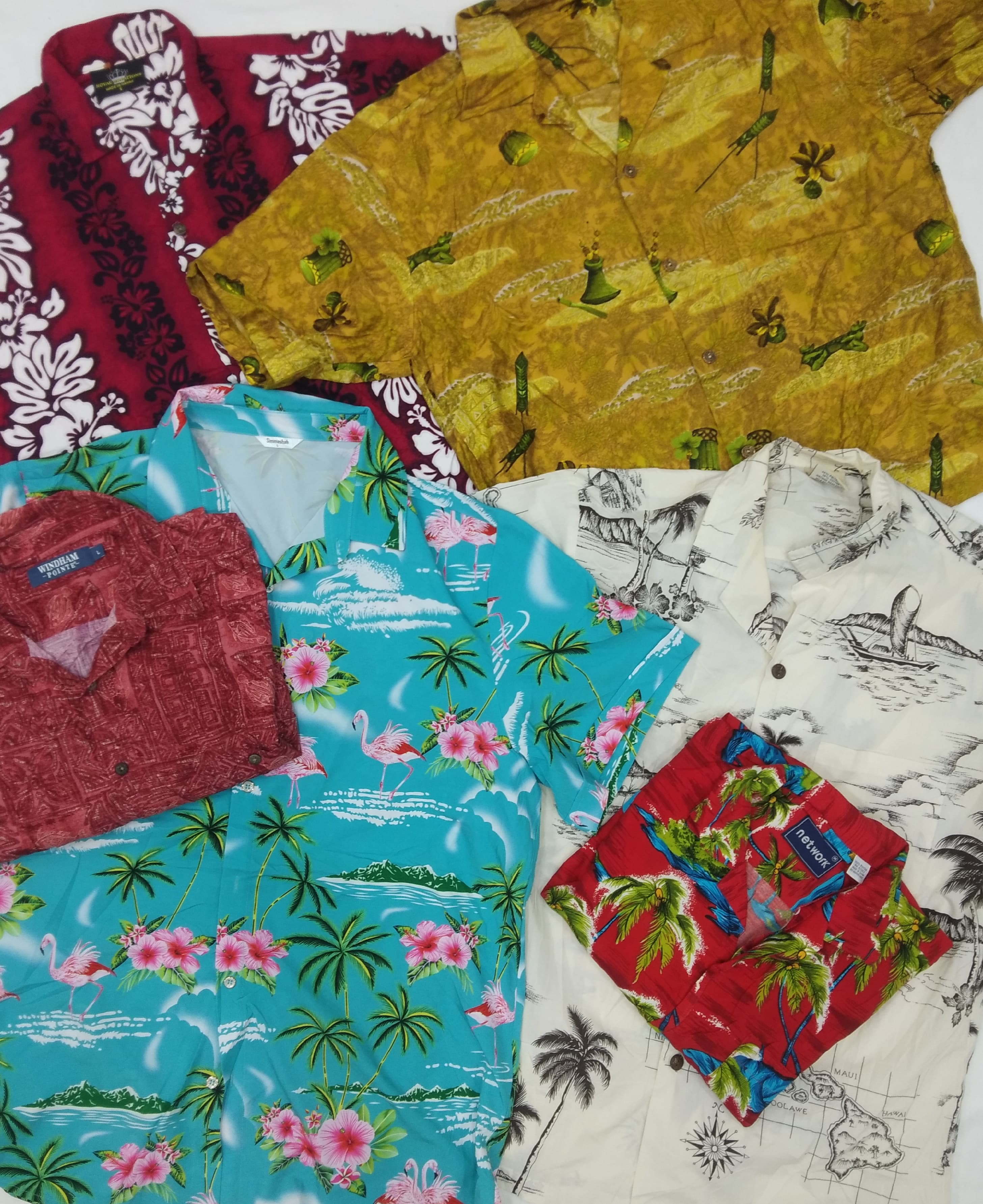 ZH0165 Camisas Hawaianas - 20 Peças