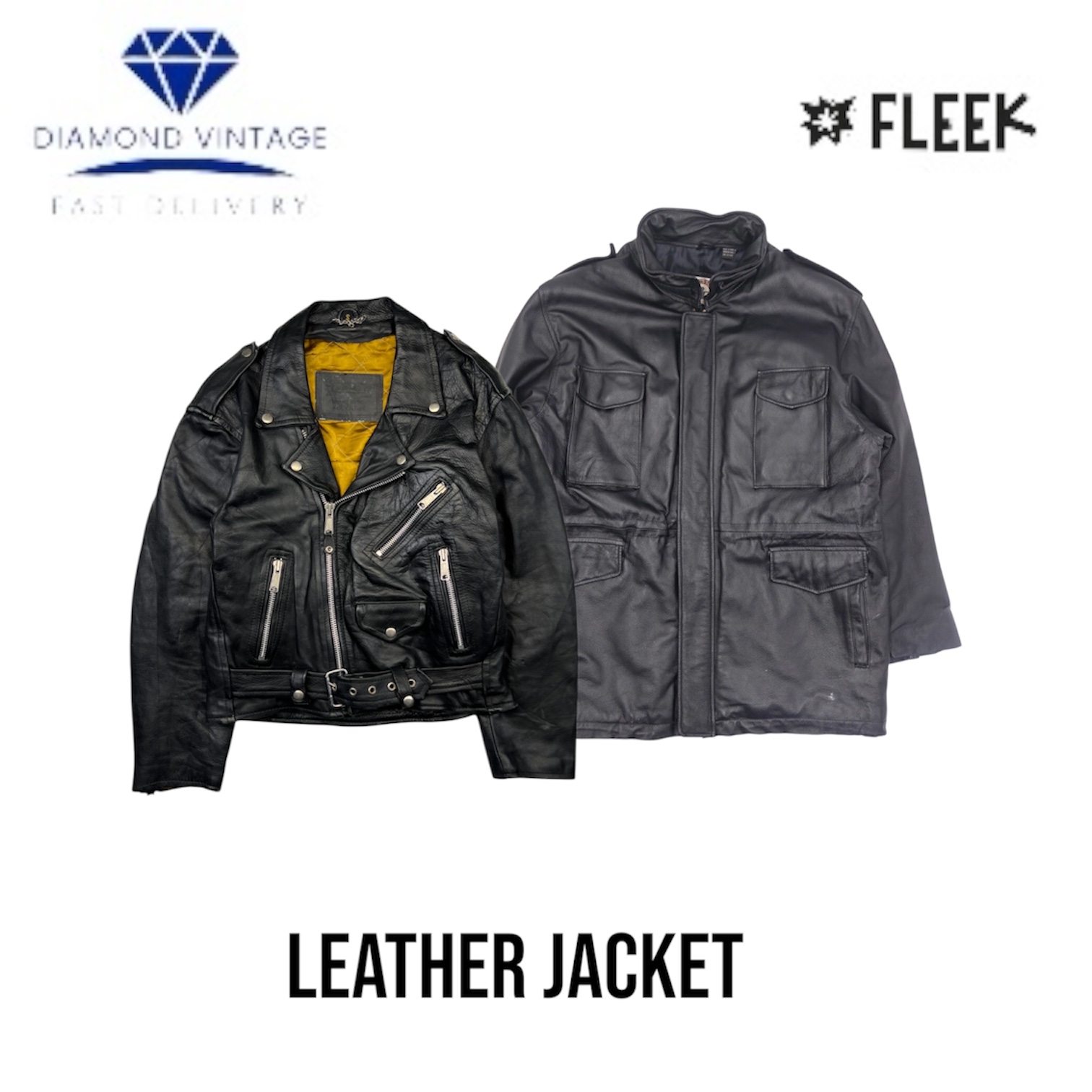 Veste en cuir (DV -6- 207)