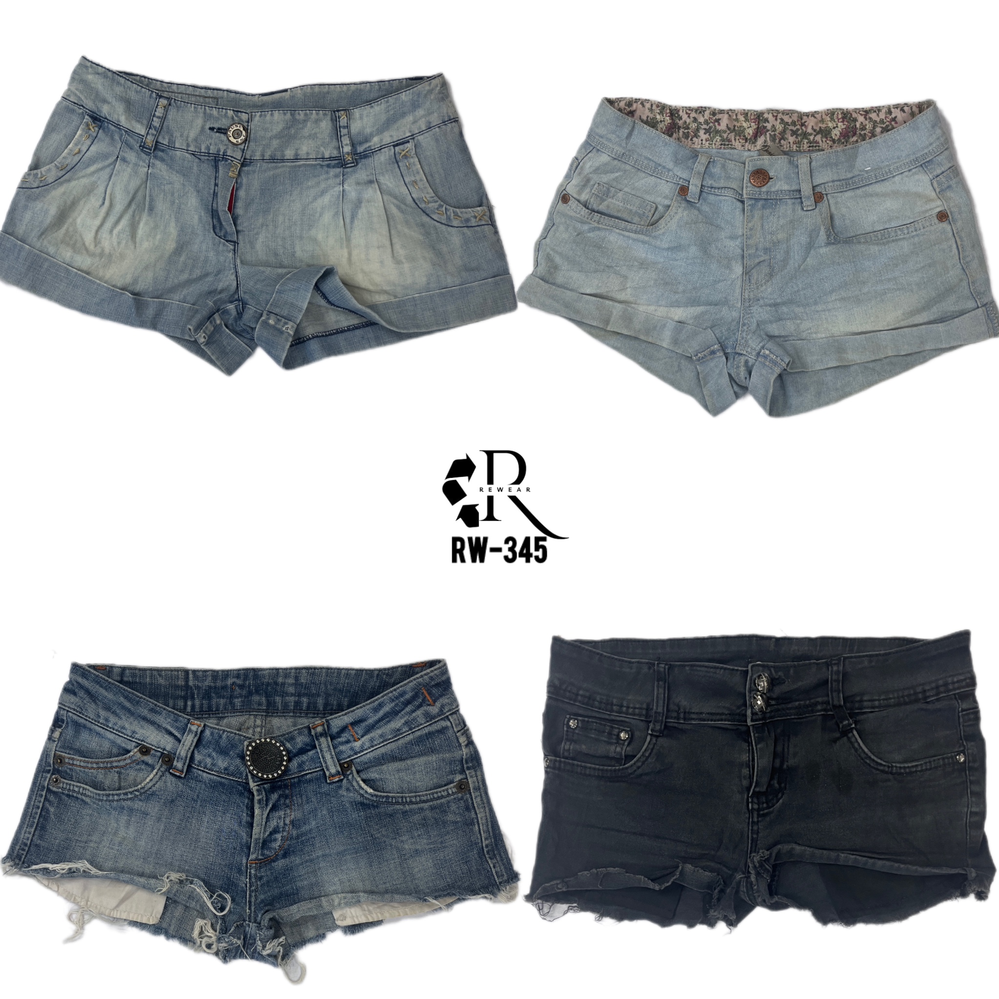 Y2K Britney Ära Denim-Shorts (RW-345)