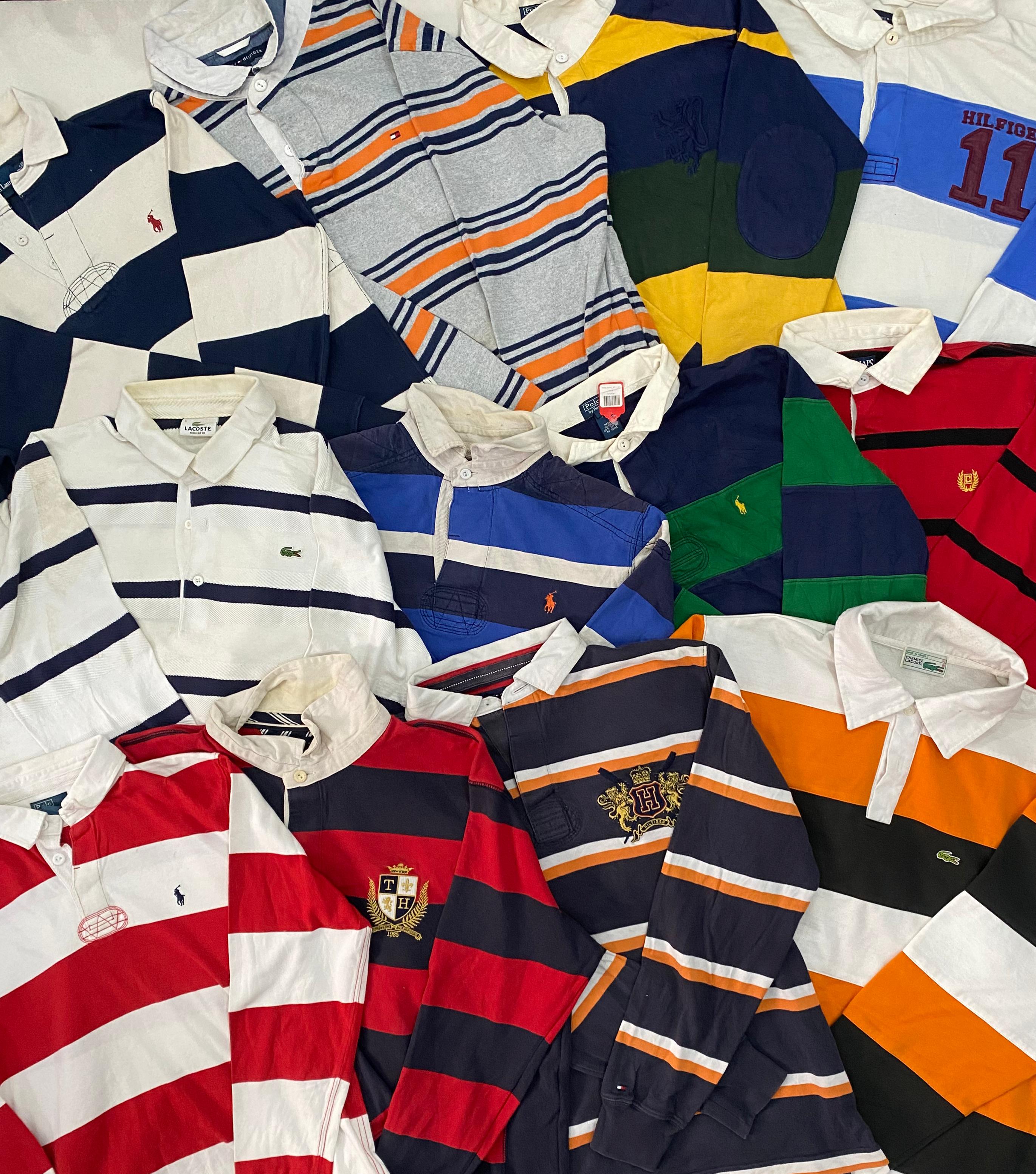 Branded Rugby Shirts - 19 Pieces