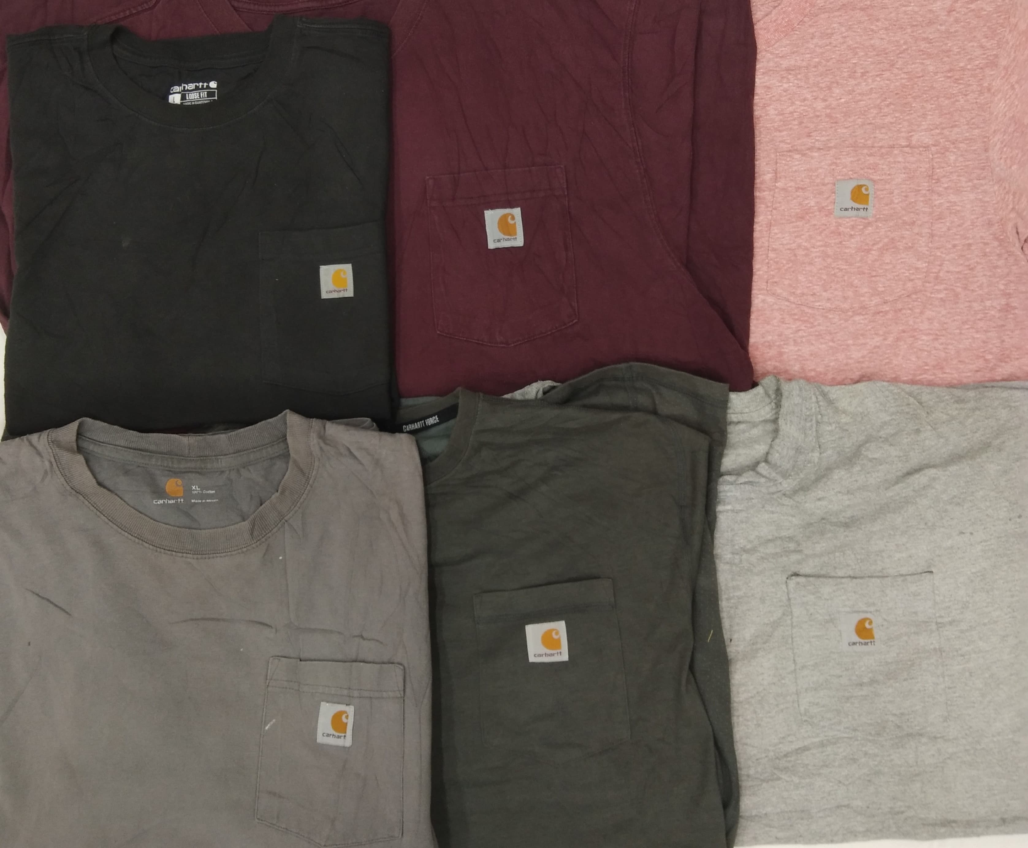 ZH0170 Camisetas Carhartt - 20 peças