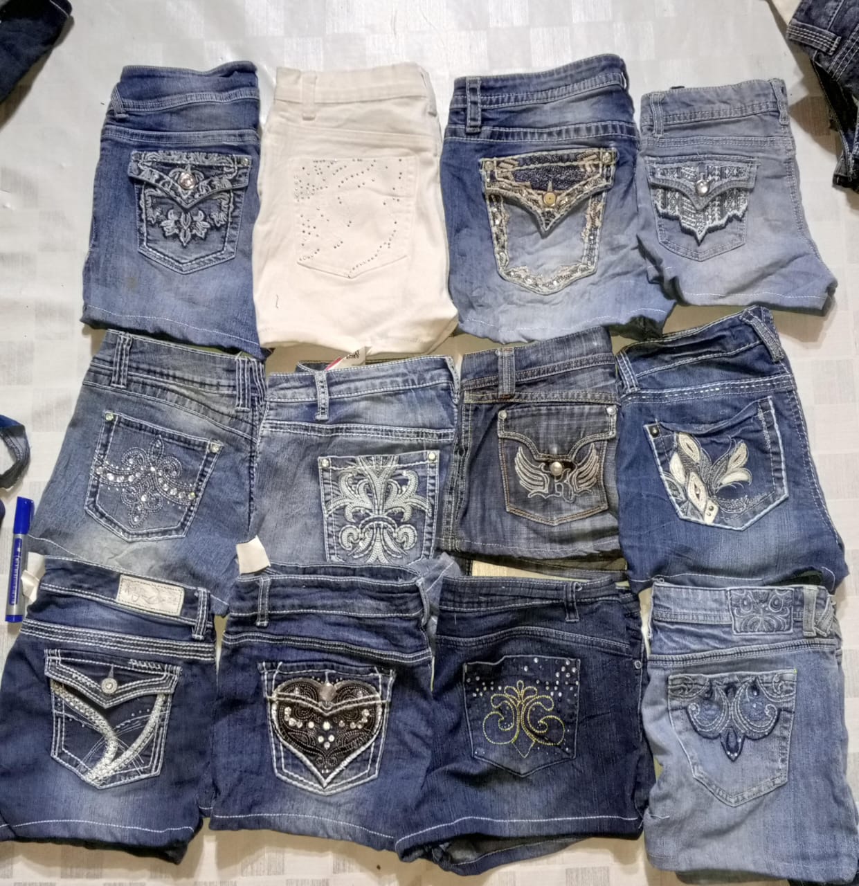 WALLFLOWER VIGOSS AND OTHER BRAND MINI MICRO SHORTS (MR625)