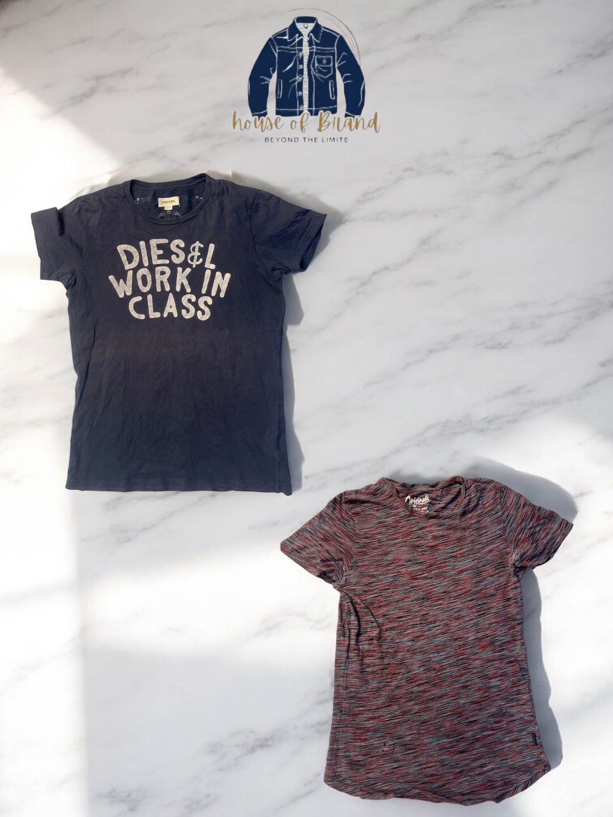 「チャンピオン、カッパ、プーマ、ラッセル、アンブロ、マーベルのTシャツ」