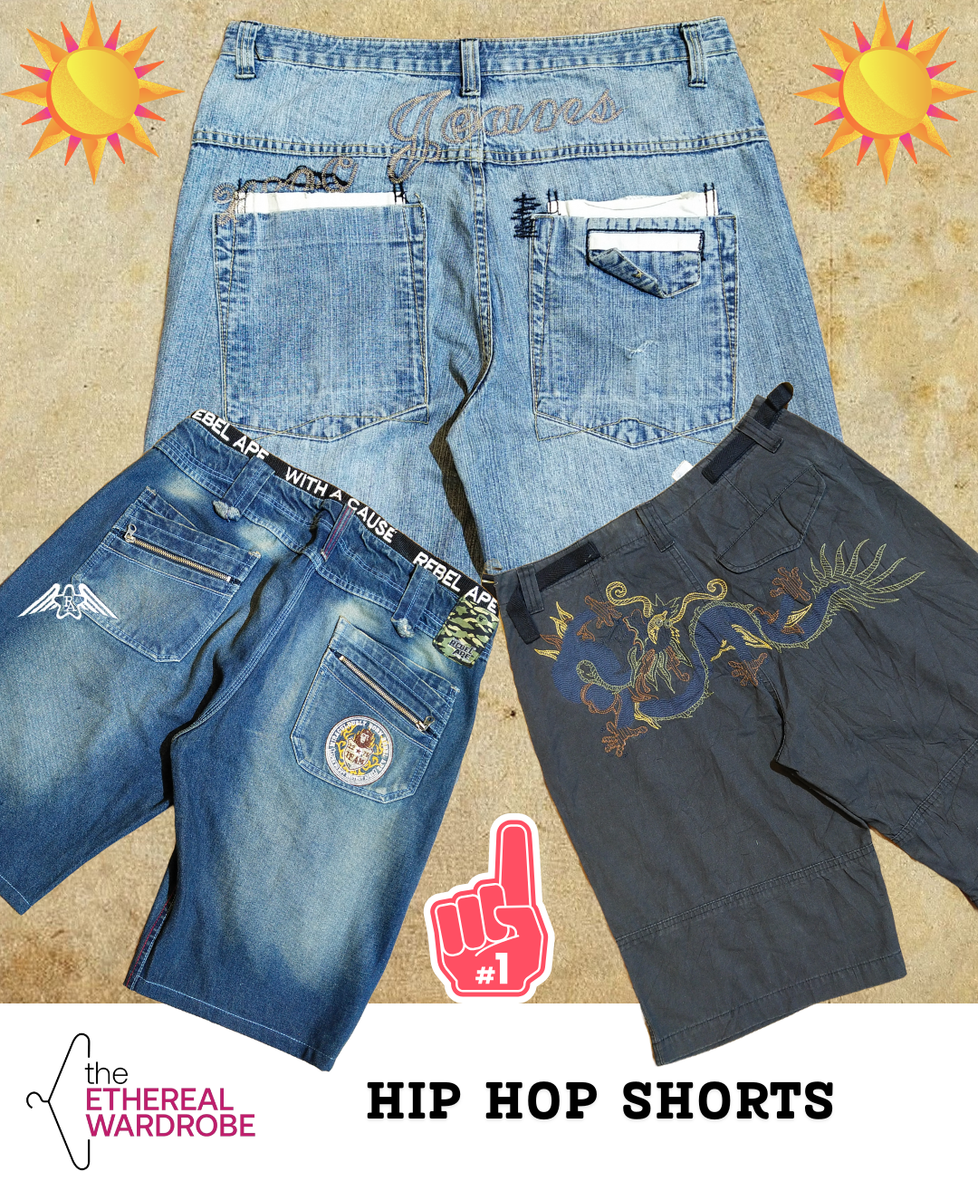 Hip Hop Shorts Bundle of 11 pcs (RN#1206)