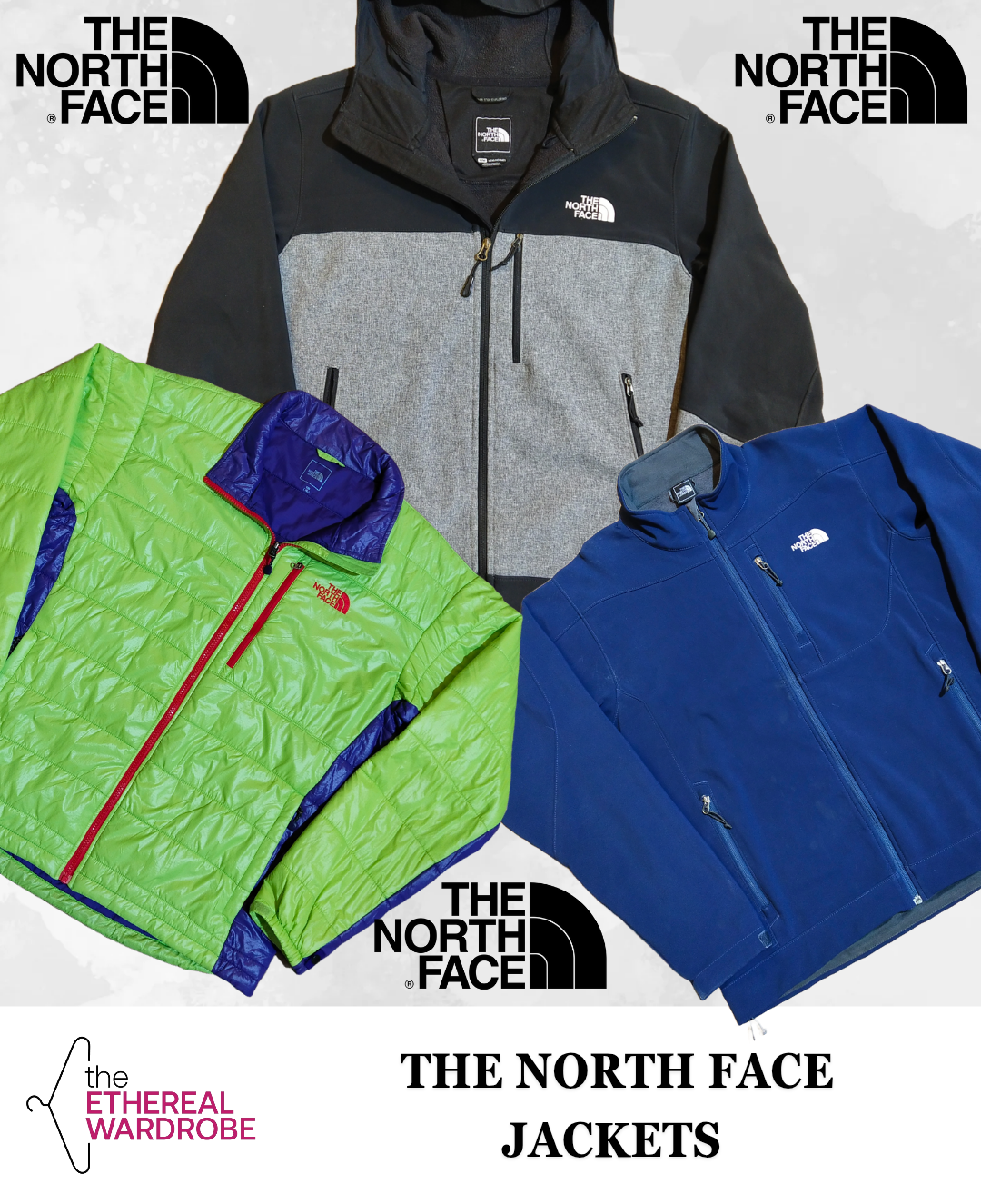 The North Face Jackets Bundle of 10 pcs (RN#1238)