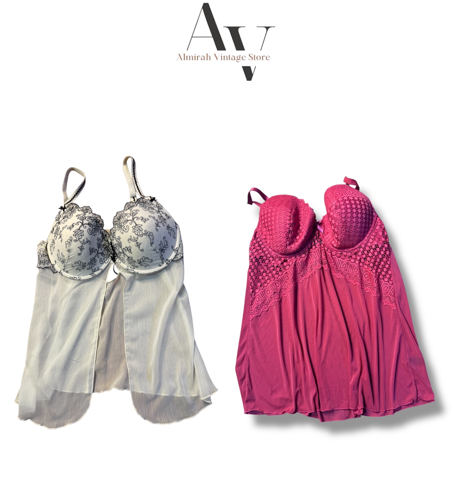 Lencería babydoll de Y2K y moda rápida