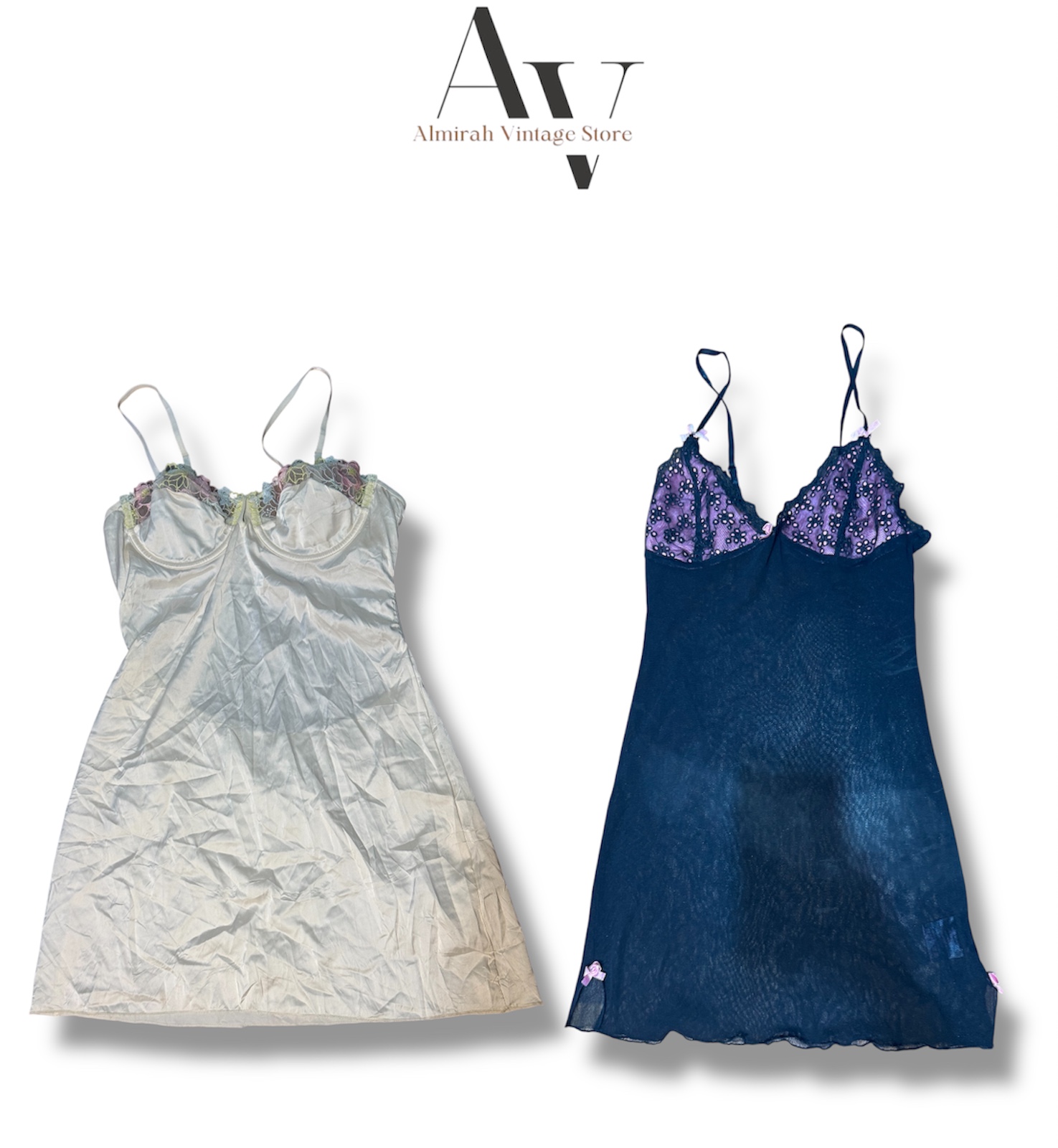 Lingerie and slip dresses