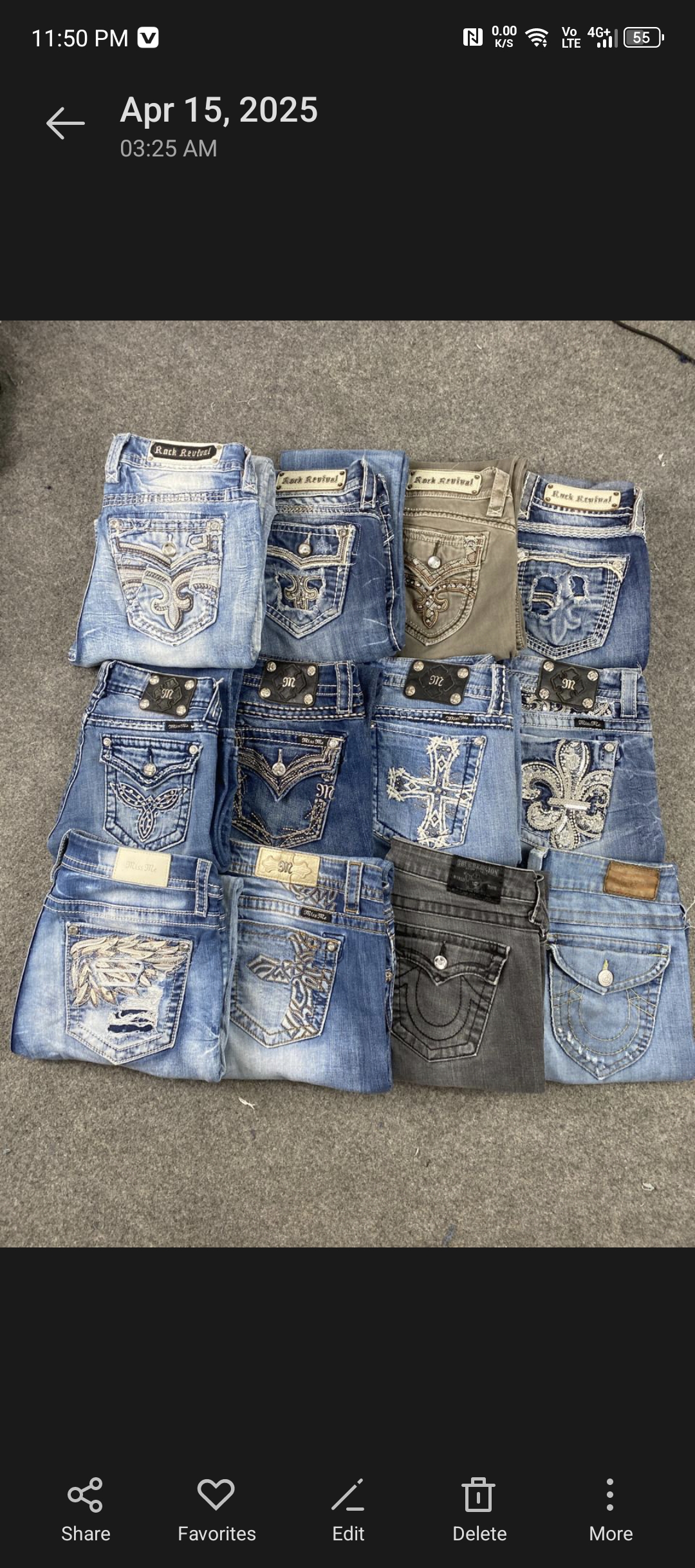 Miss me teue religione rock revival jeans