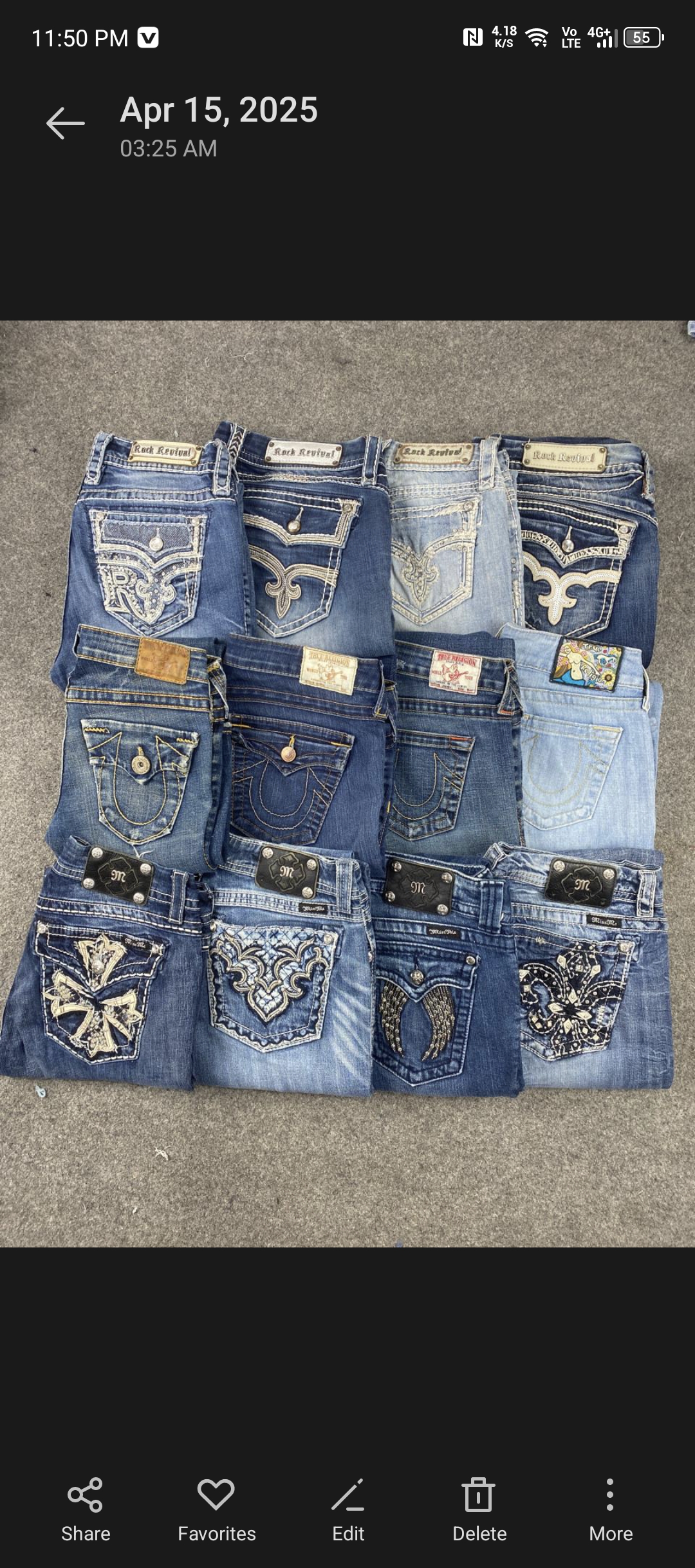 Miss me vero religione rock revival jeans