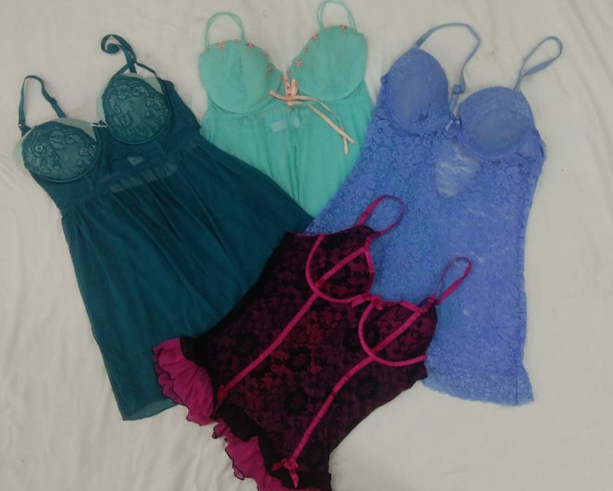 IQ0184 Y2k Fancy Baby Doll Tops - 08 Piece