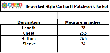 Jaqueta com Patch Box Carhartt Estilo Refeito CR-150