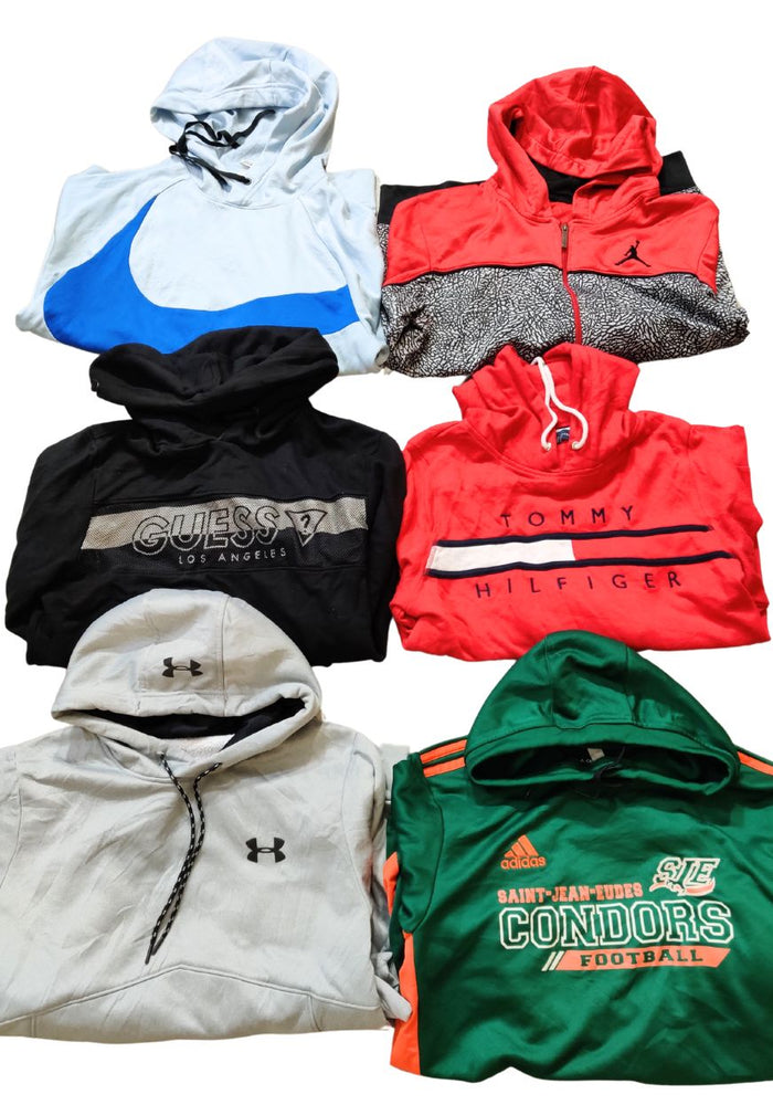 Sweatshirts unisex mélangés – 15 pièces de marque