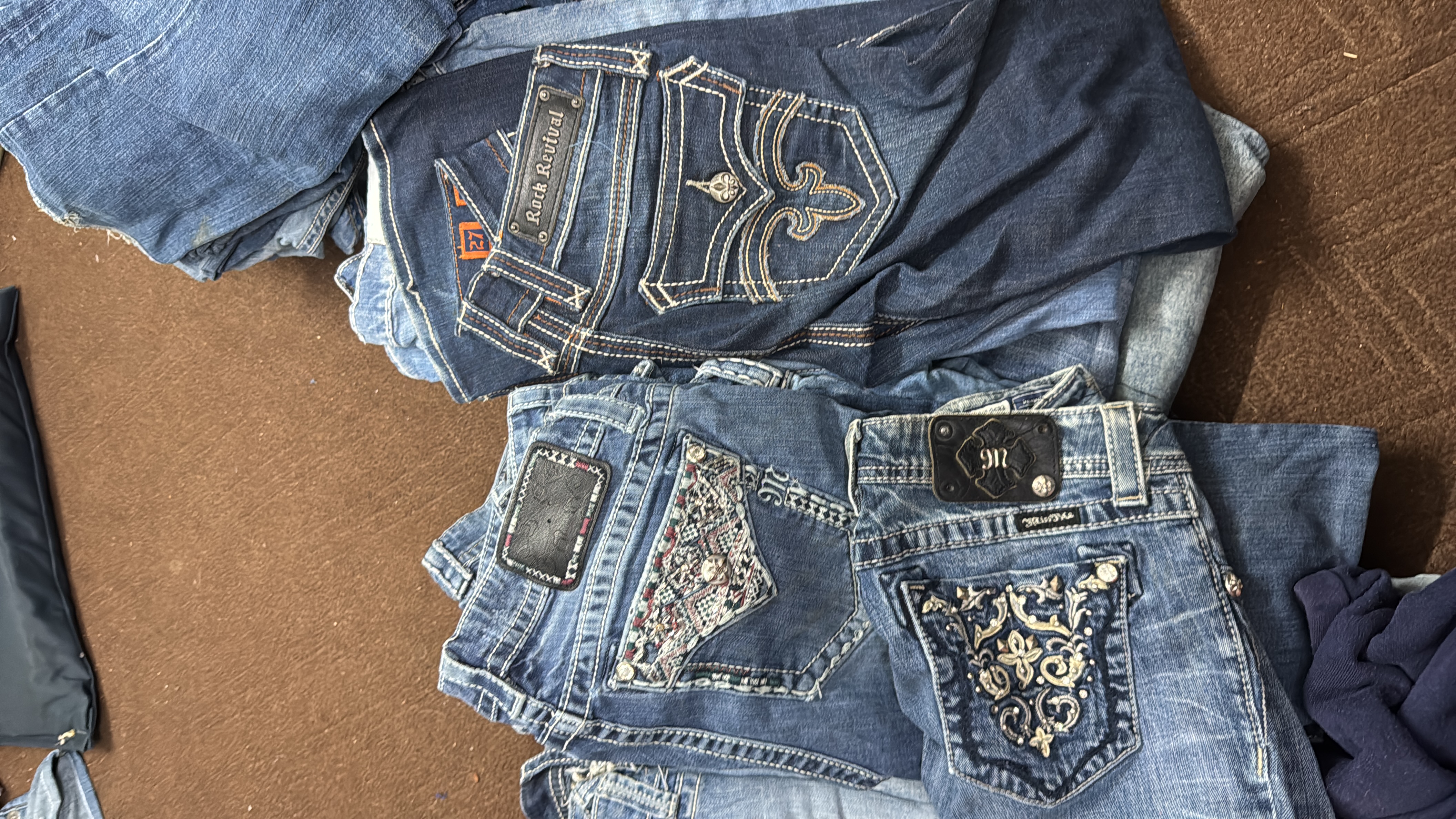 Miss me true religion rock revival jeans
