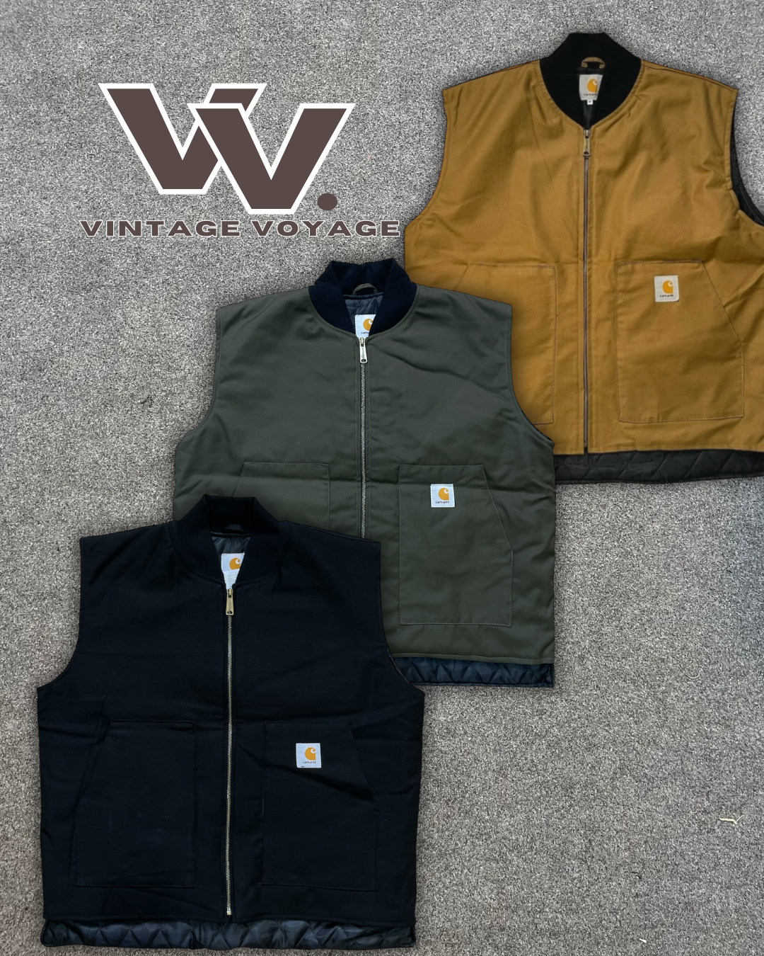 Carhartt style de re-travail Gilets #19625