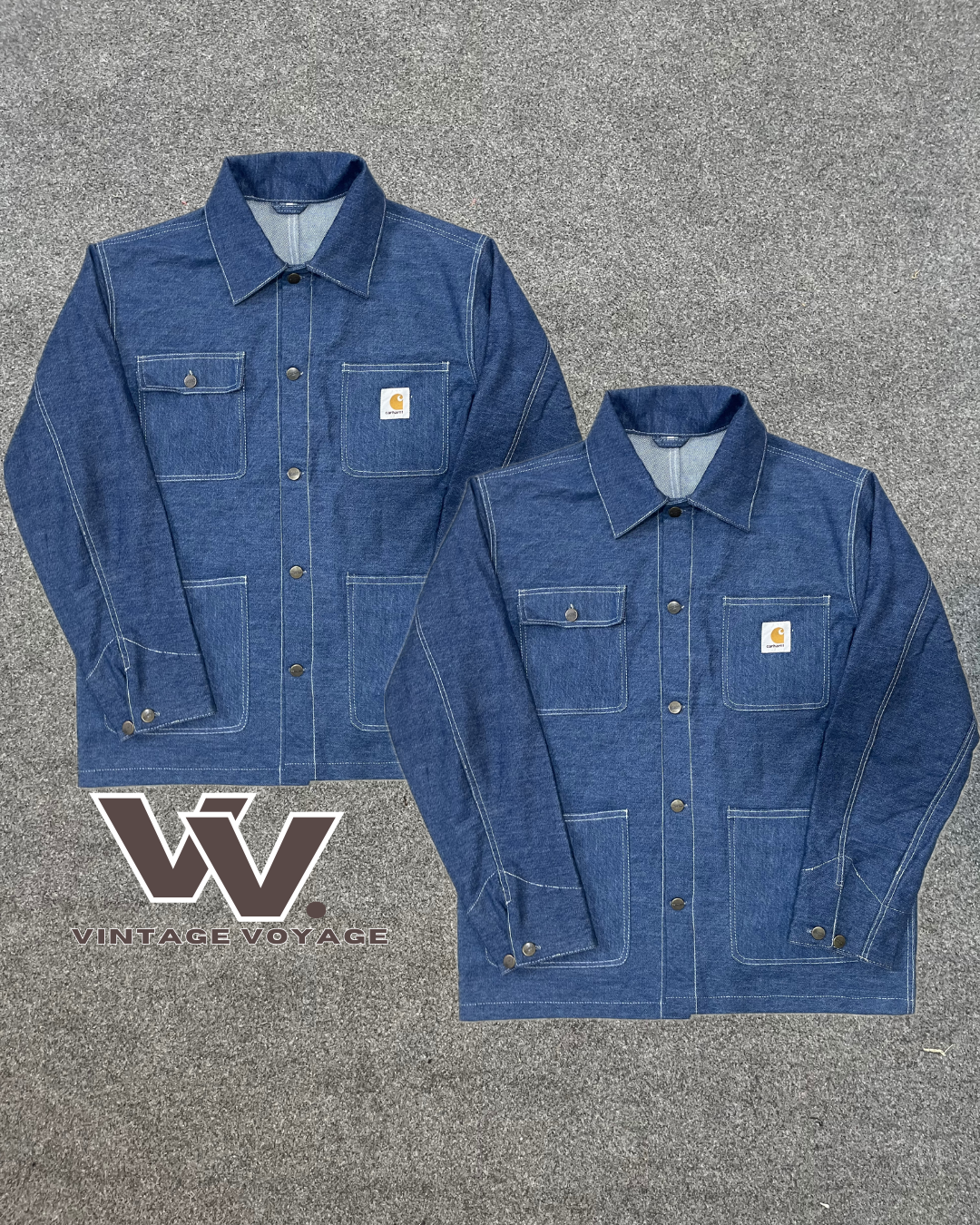 Veste shacket style rework Carhartt #18625